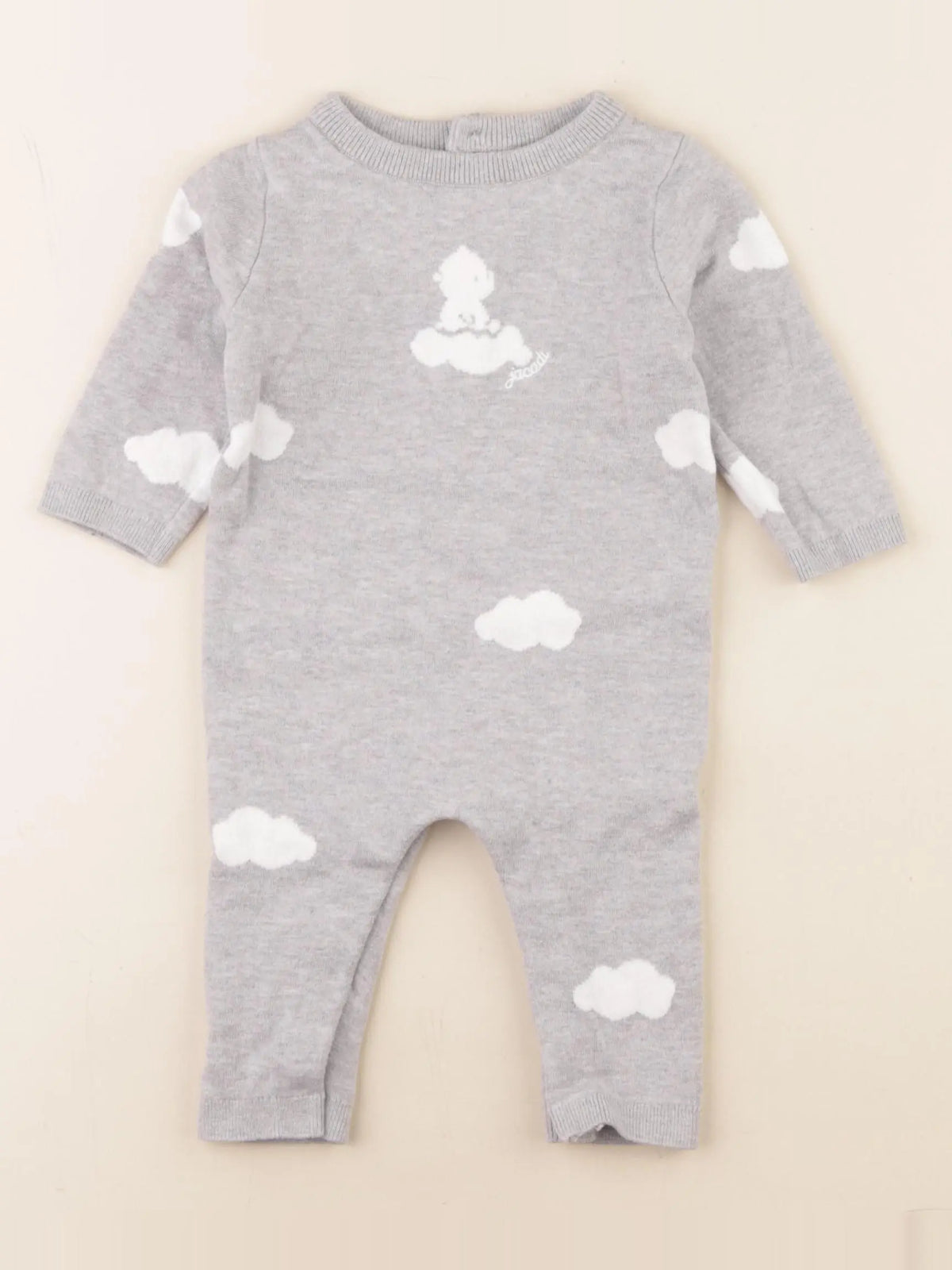 Jacadi - combinaison gris - 6 mois