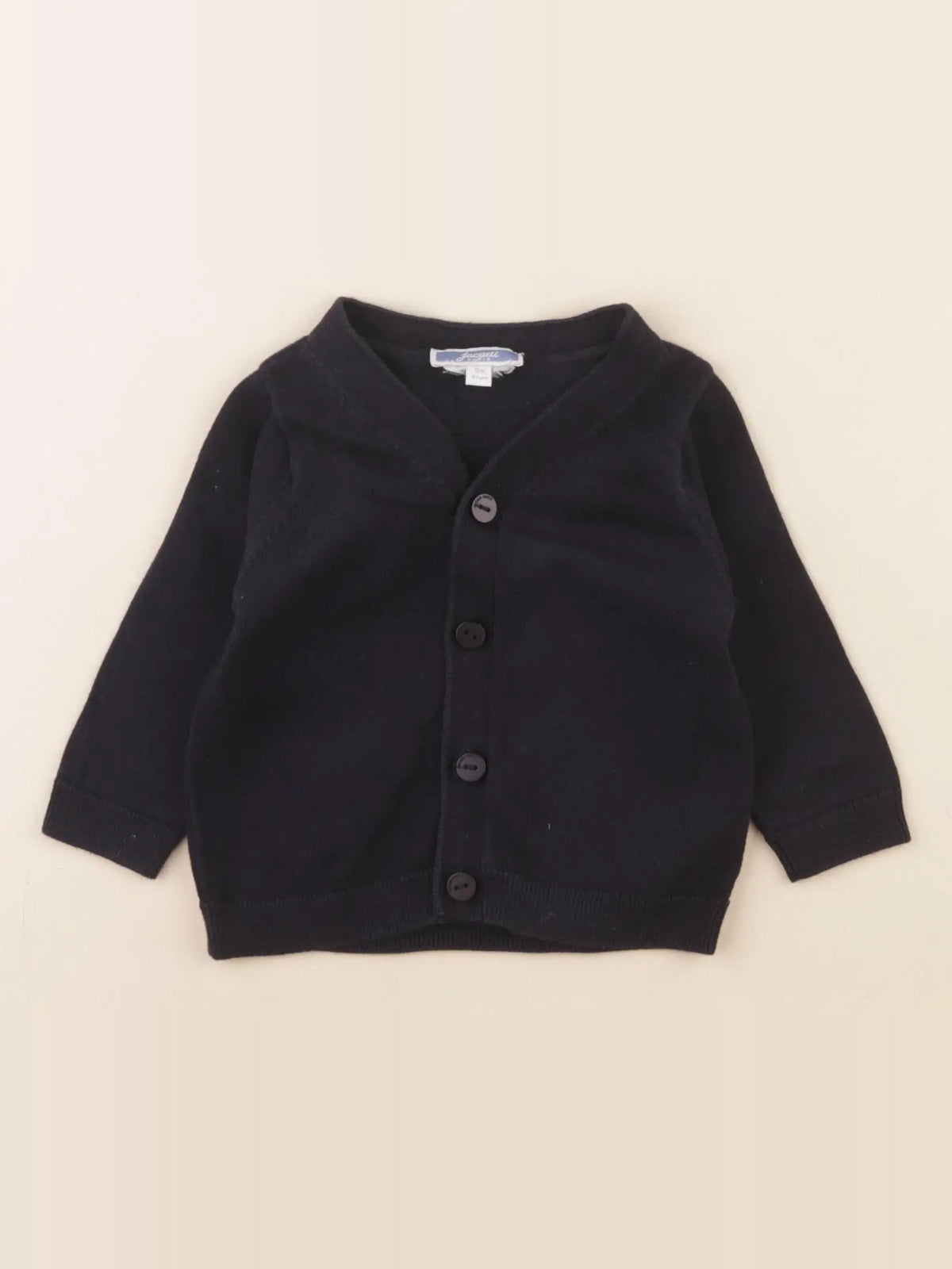 Jacadi - gilet bleu - 6 mois