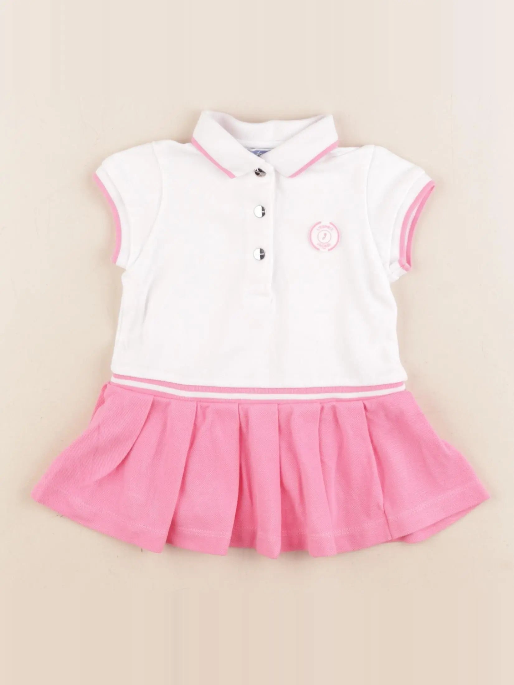 Jacadi - robe rose - 12 mois