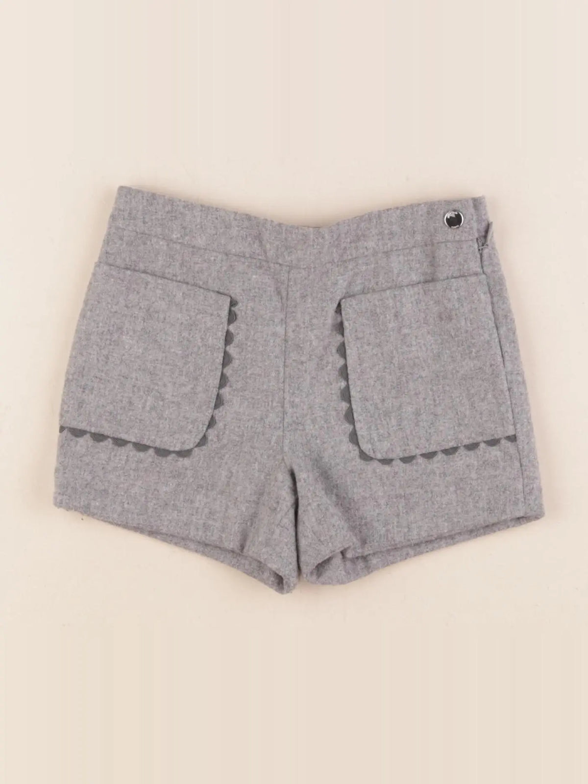 Jacadi - short doublé gris - 12 mois