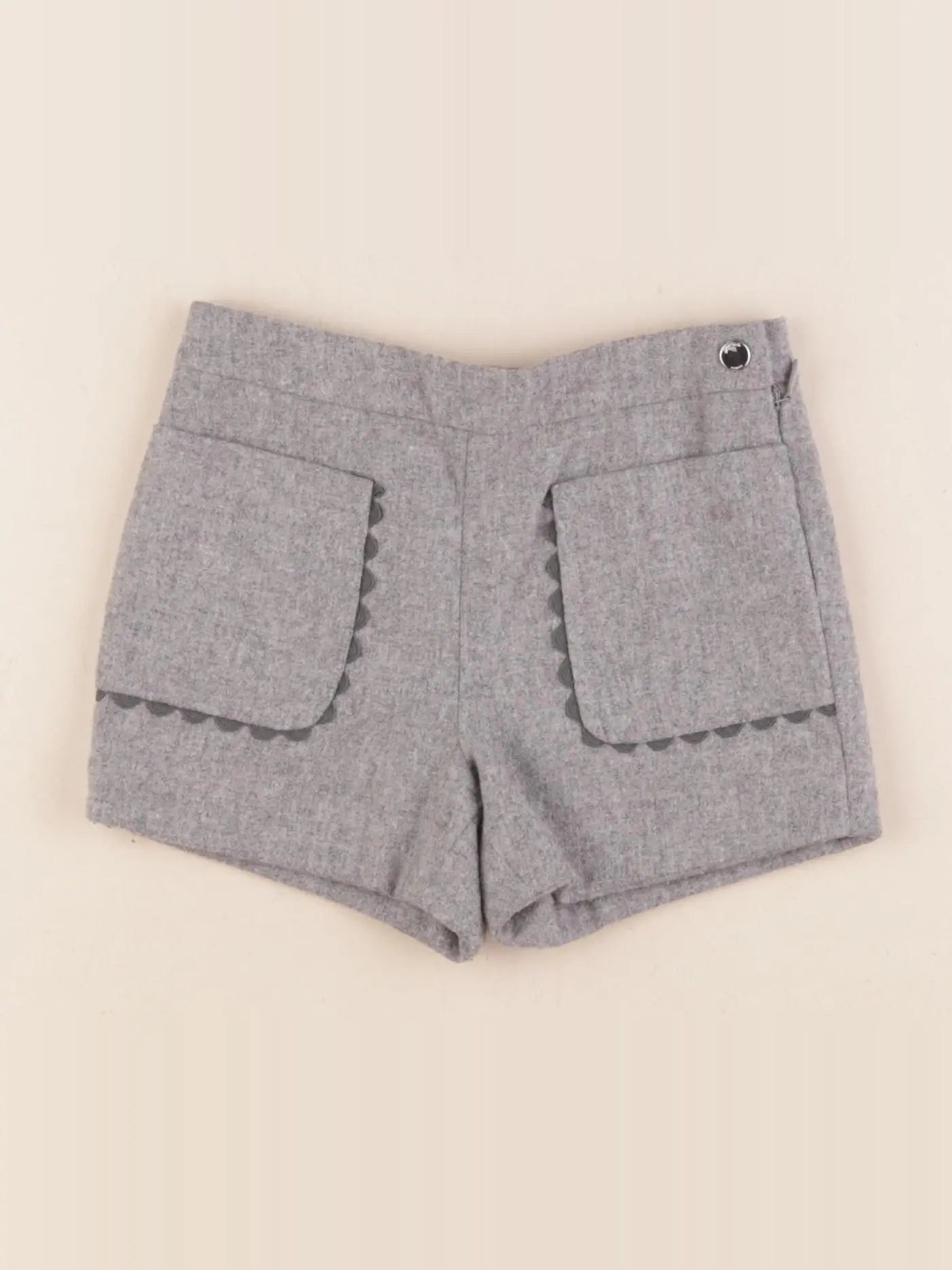 Jacadi - short doublé gris - 12 mois