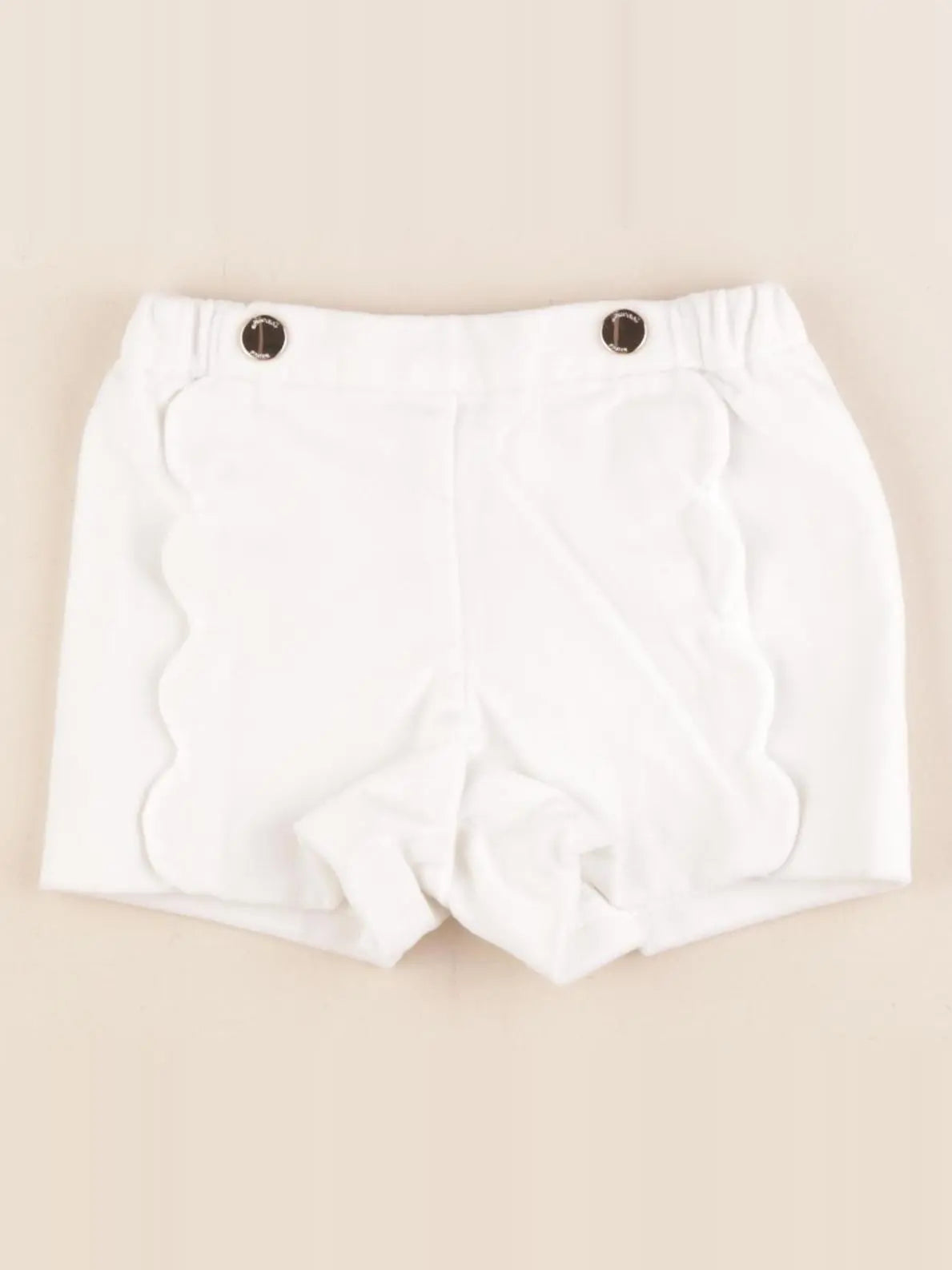 Jacadi - short doublé blanc - 12 mois