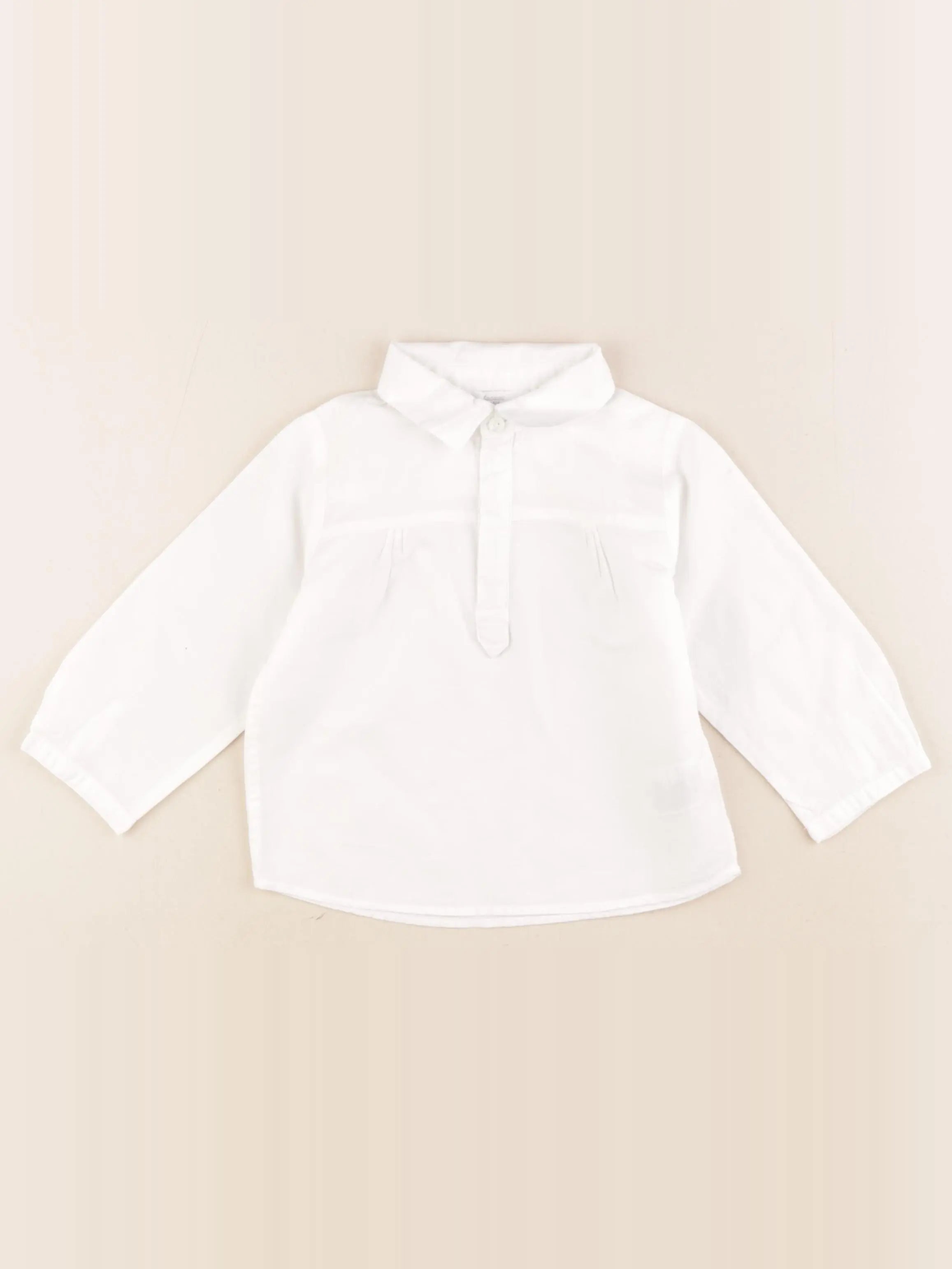 Jacadi - chemise blanc - 18 mois
