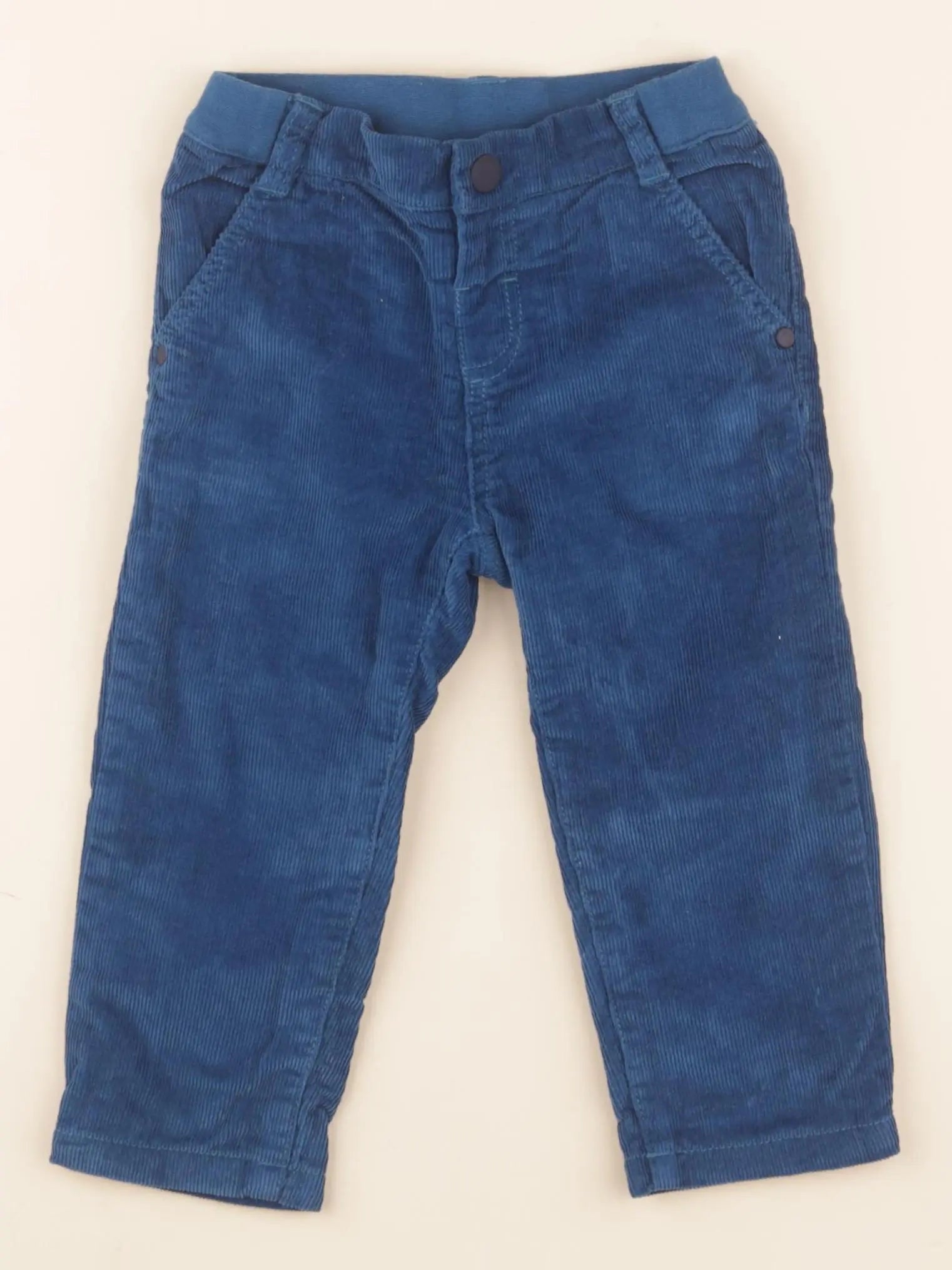 Jacadi - pantalon bleu - 18 mois