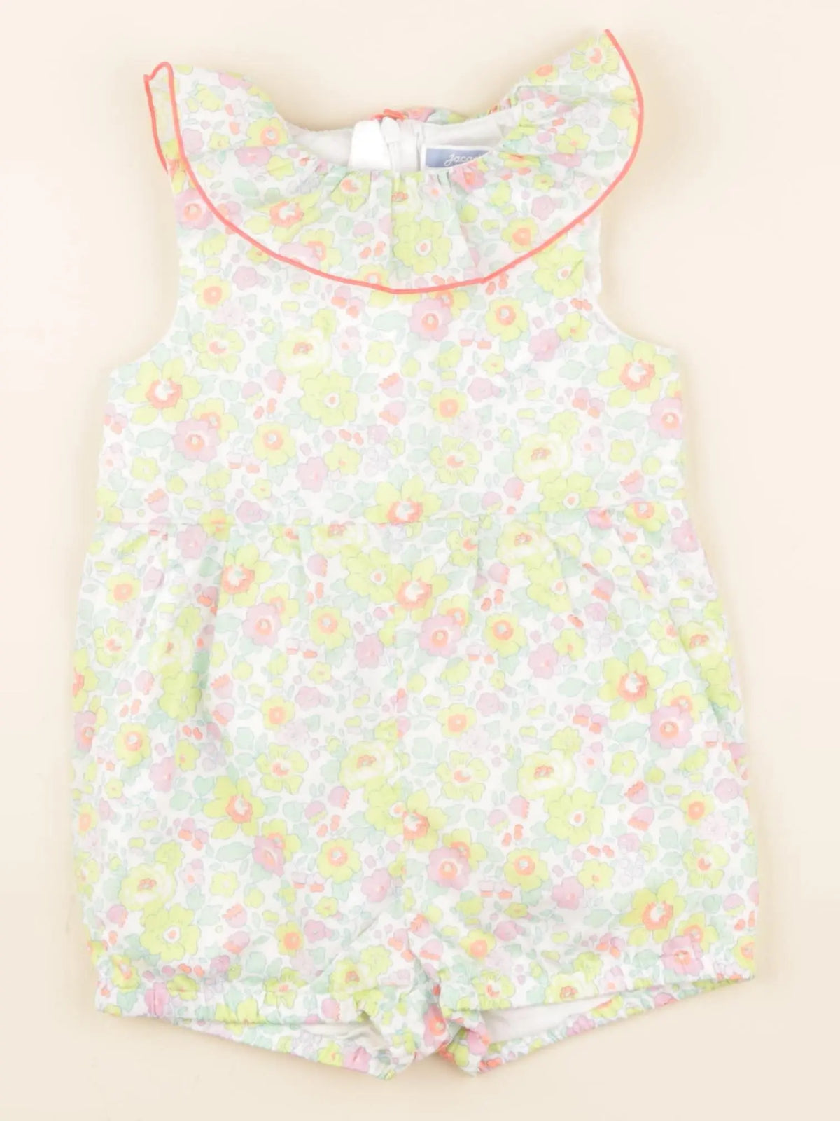 Jacadi - combinaison liberty multicolore - 36 mois