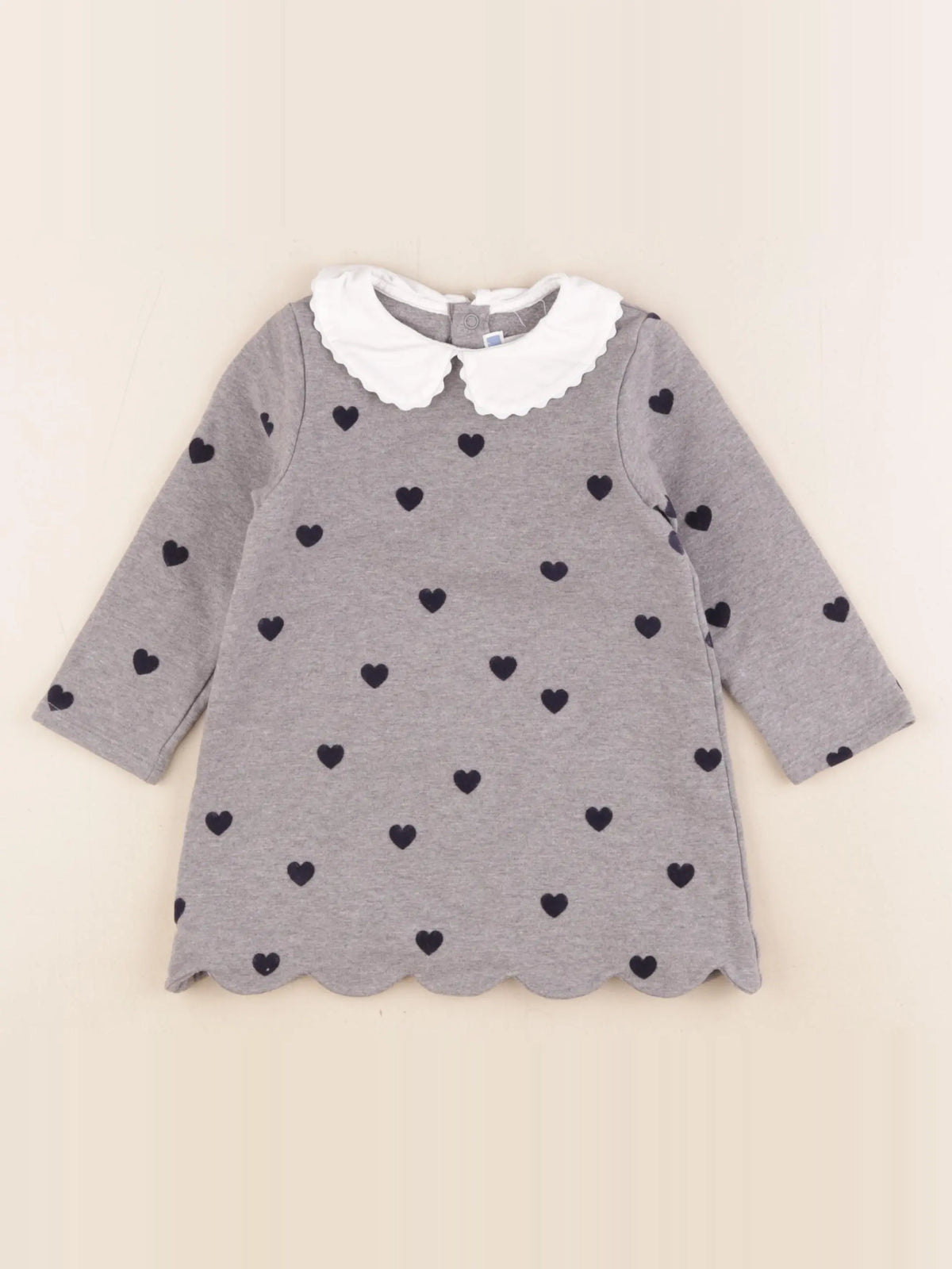 Jacadi - robe gris - 24 mois