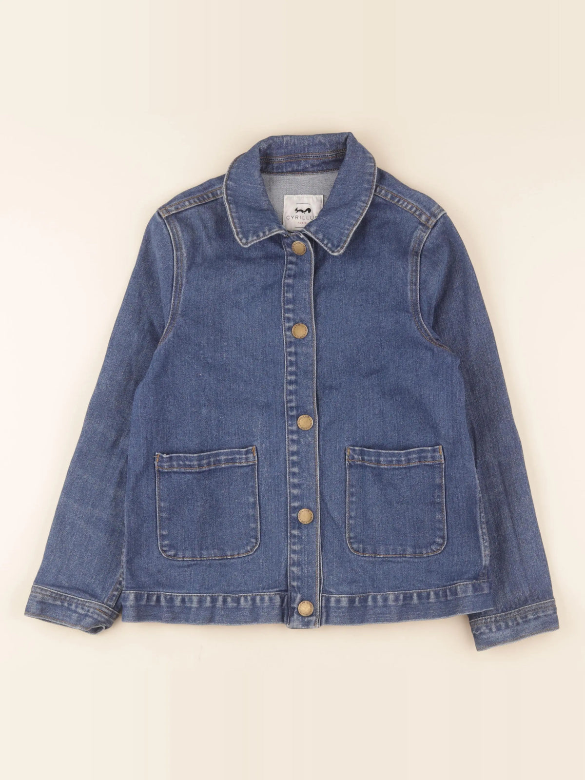 Cyrillus - veste bleu - 10 ans