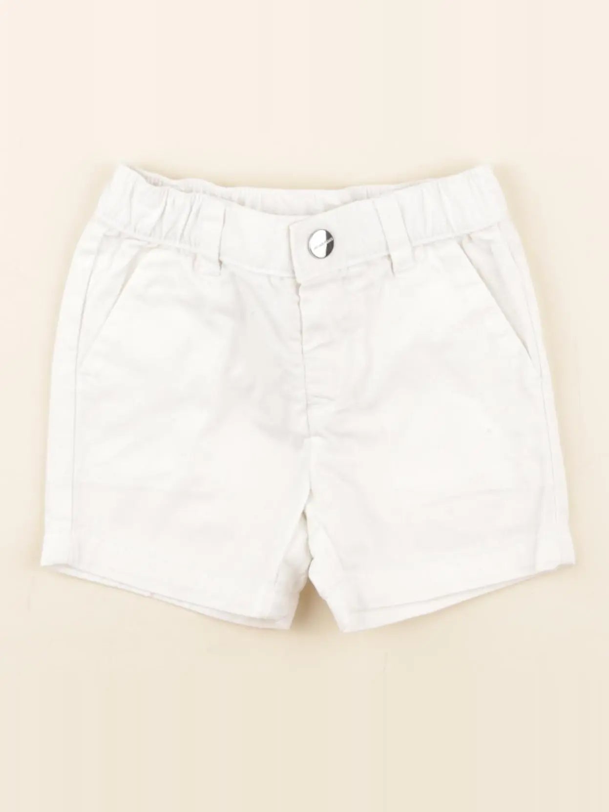 Jacadi - short blanc - 6 mois