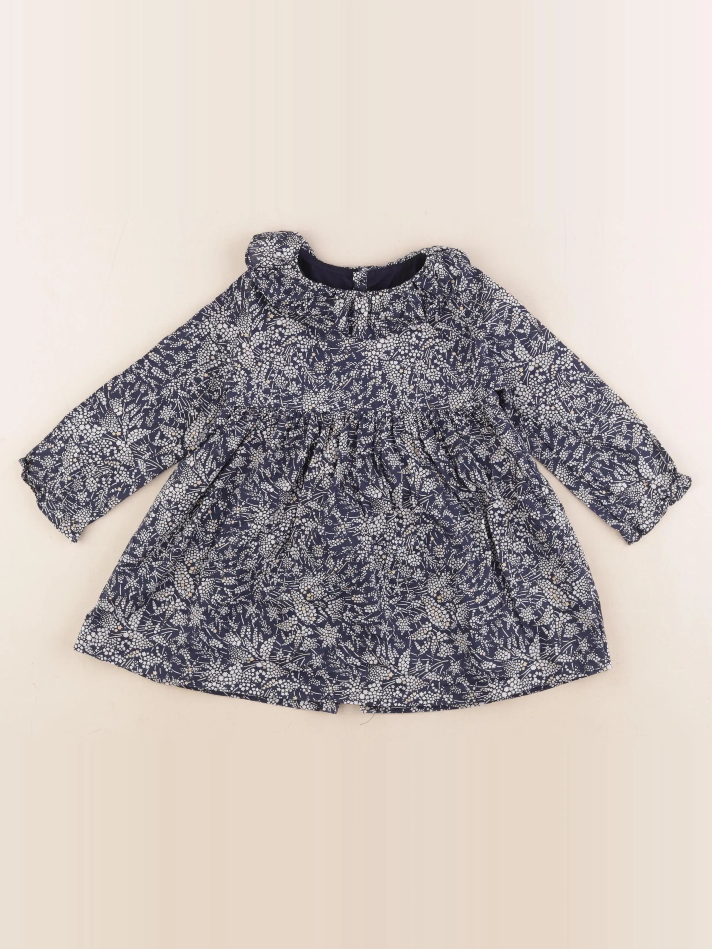 Jacadi - robe bleu - 18 mois