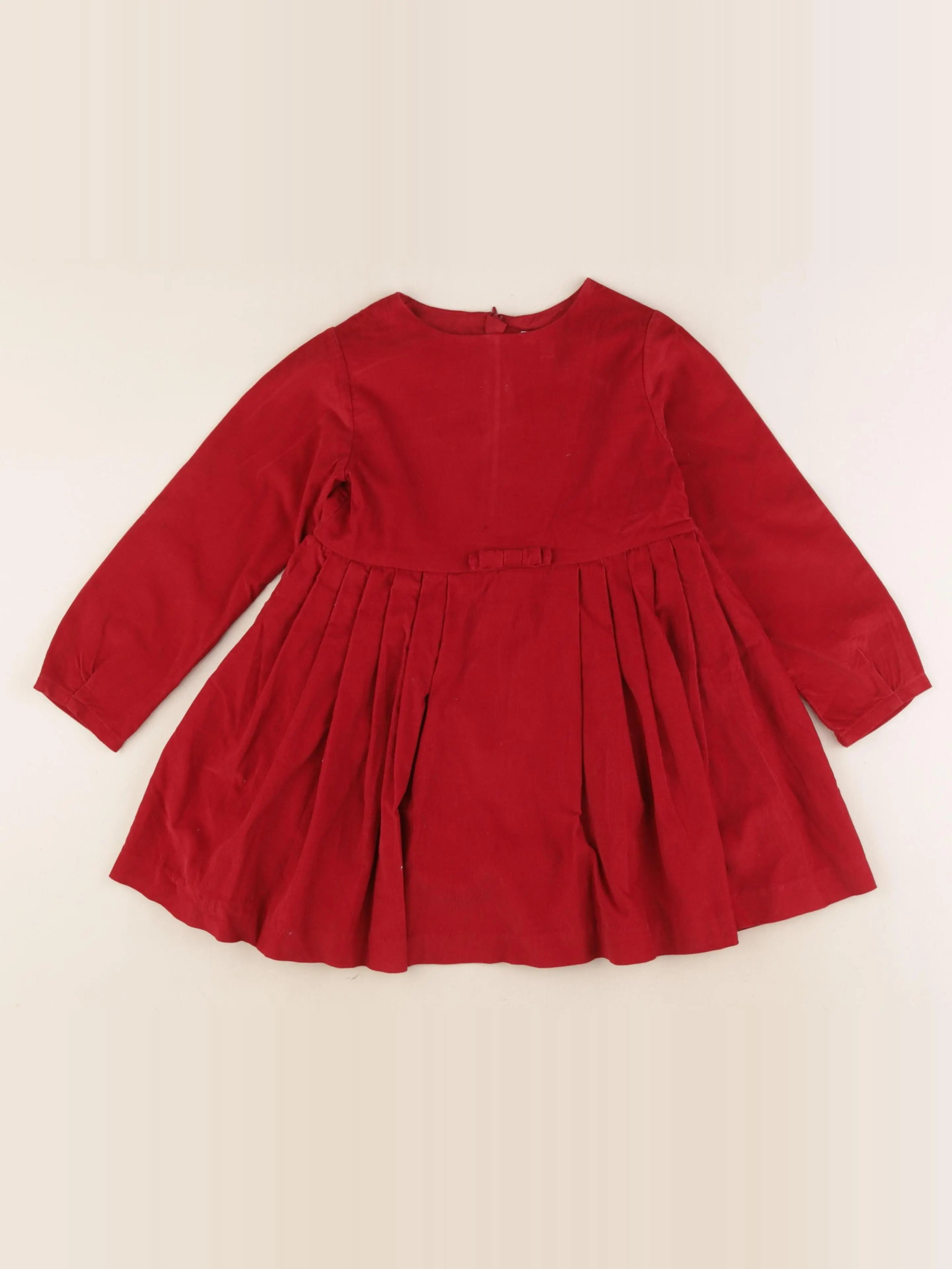 Jacadi - robe rouge - 4 ans
