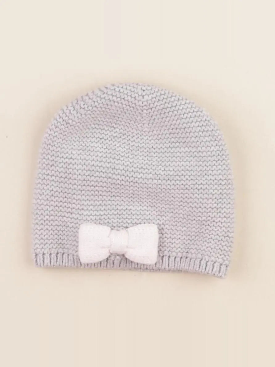 Jacadi - bonnet gris - 12 mois