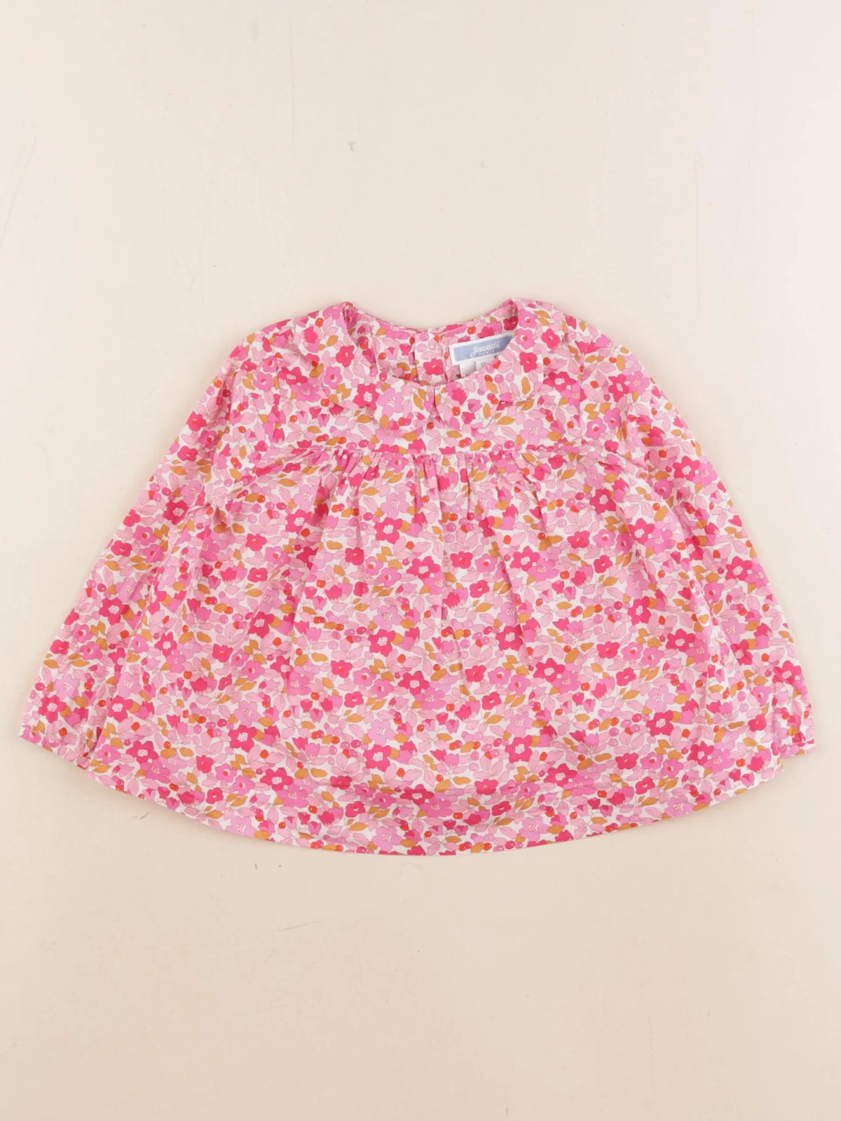 Jacadi - blouse liberty rose - 18 mois