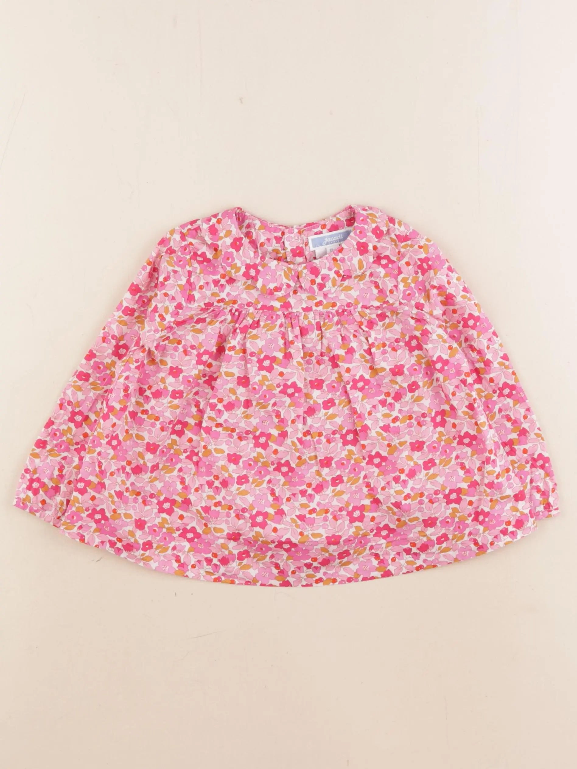 Jacadi - blouse liberty rose - 18 mois