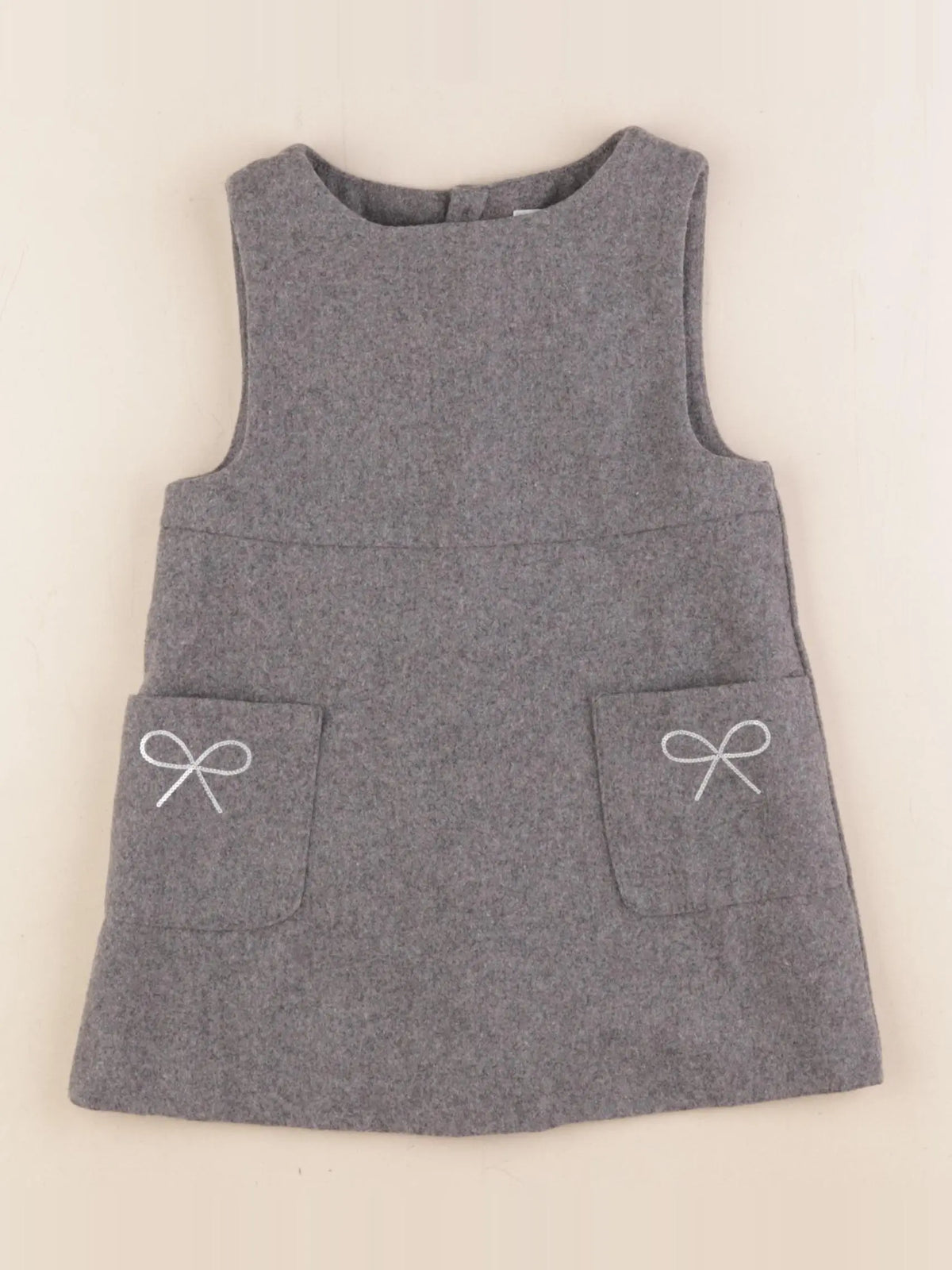 Jacadi - robe gris - 24 mois