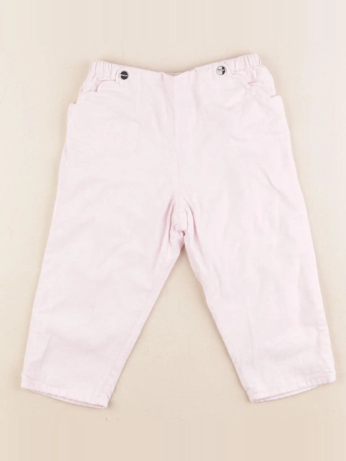 Jacadi - pantalon doublé rose - 18 mois