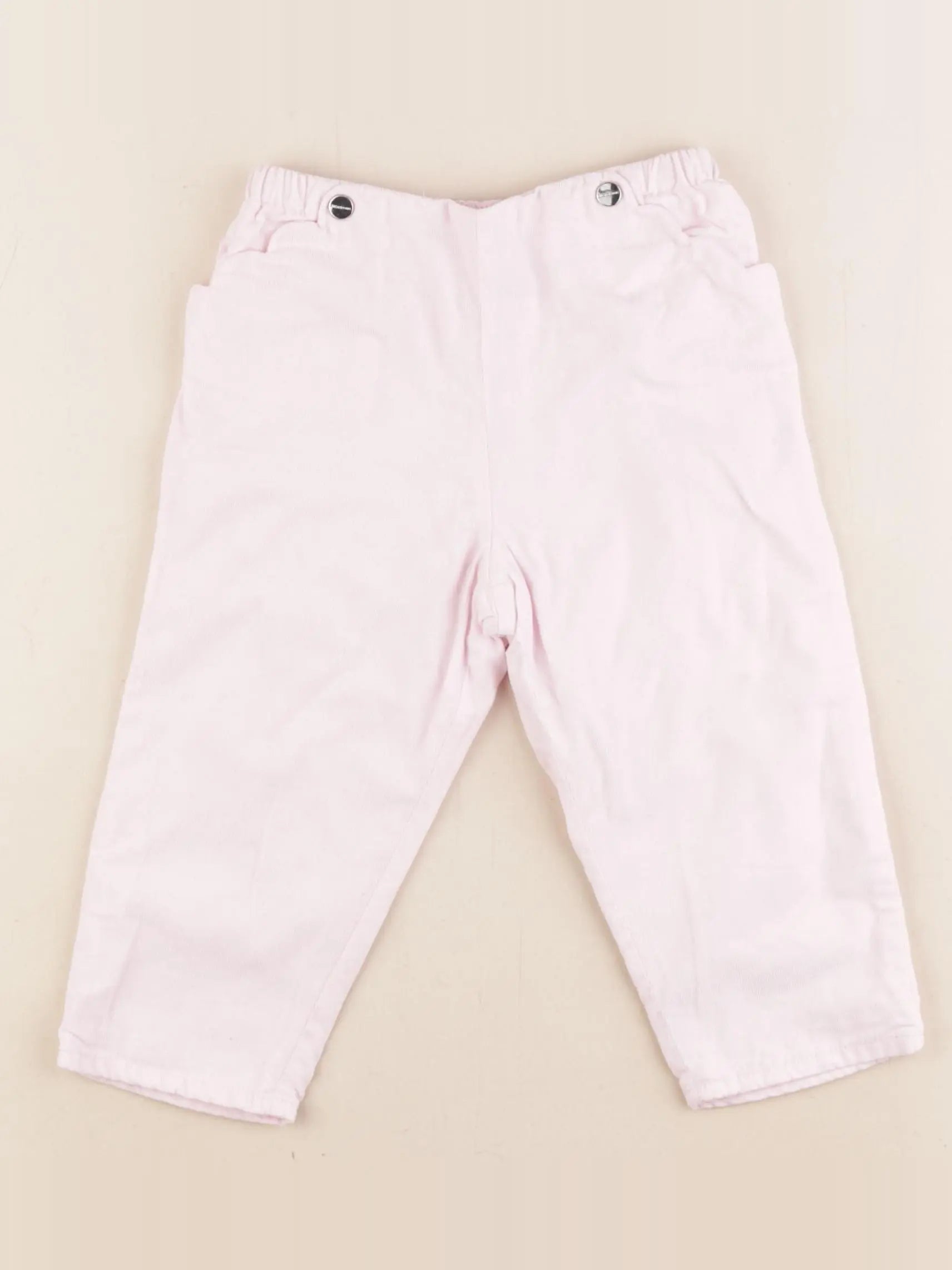 Jacadi - pantalon doublé rose - 18 mois