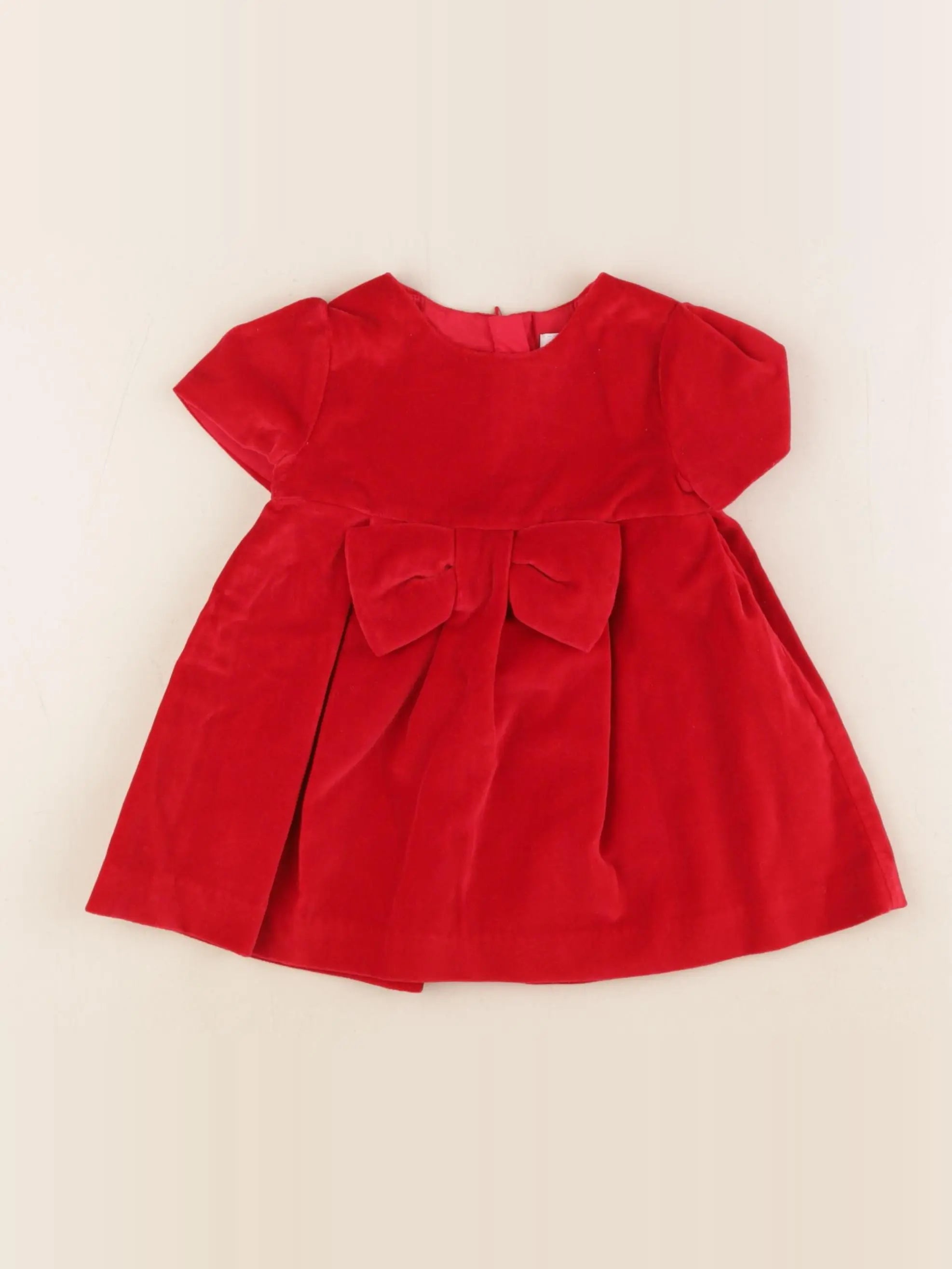 Jacadi - robe rouge - 6 mois