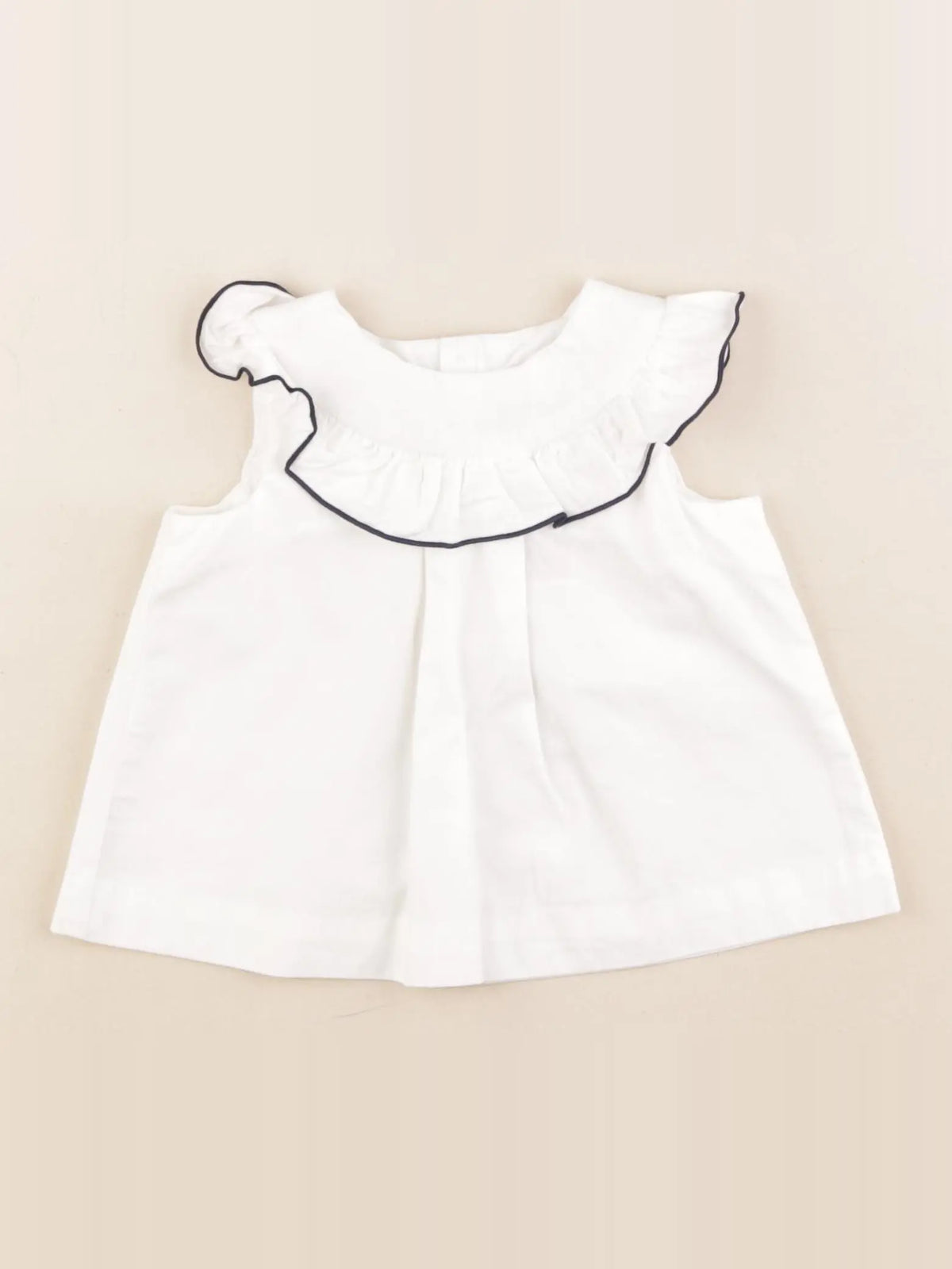 Jacadi - blouse blanc - 12 mois