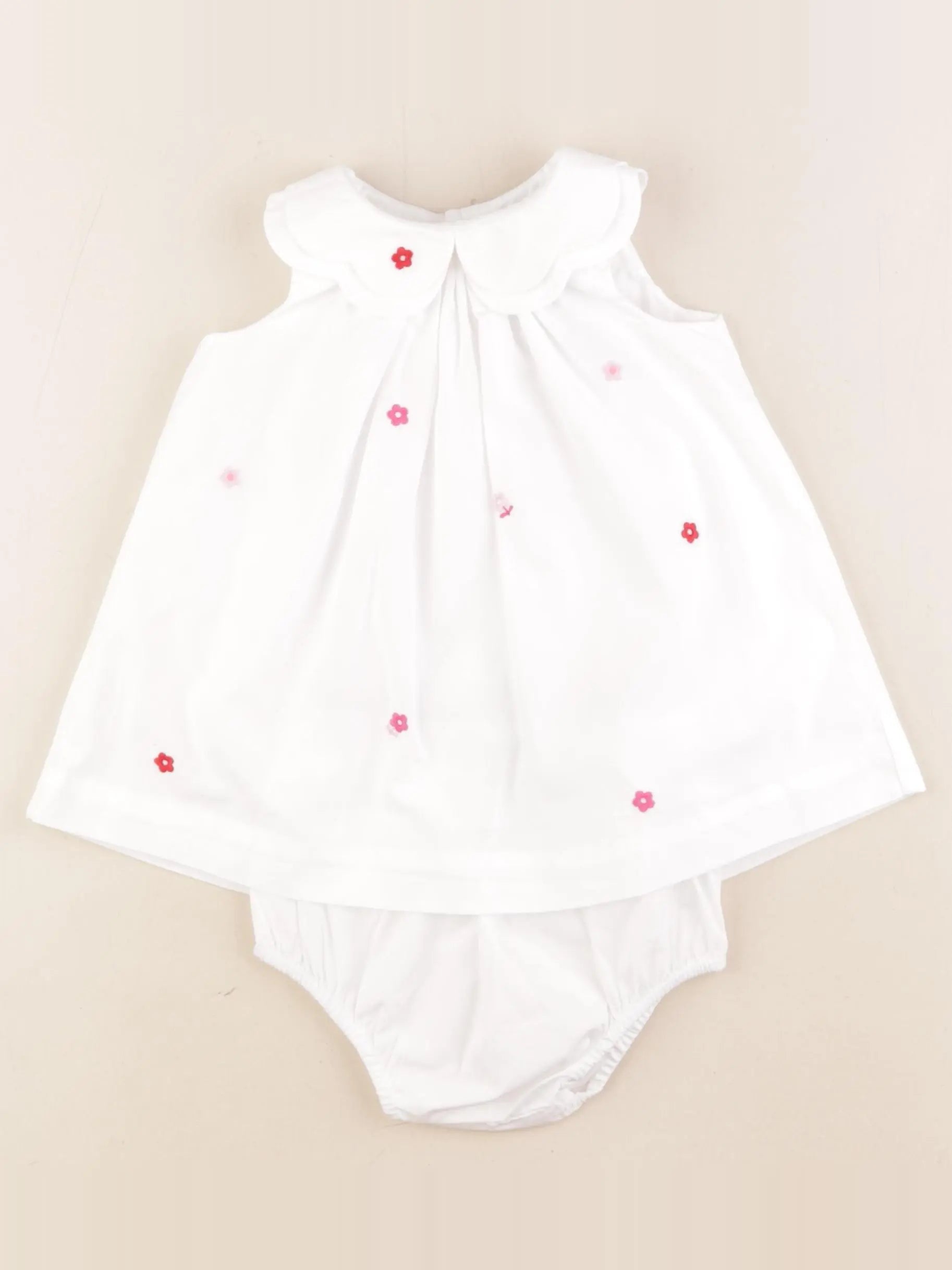 Jacadi - robe blanc - 12 mois