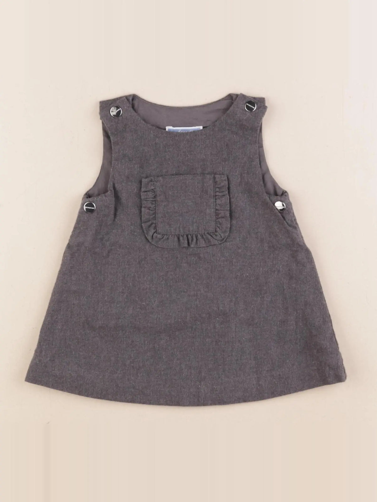 Jacadi - robe gris - 6 mois