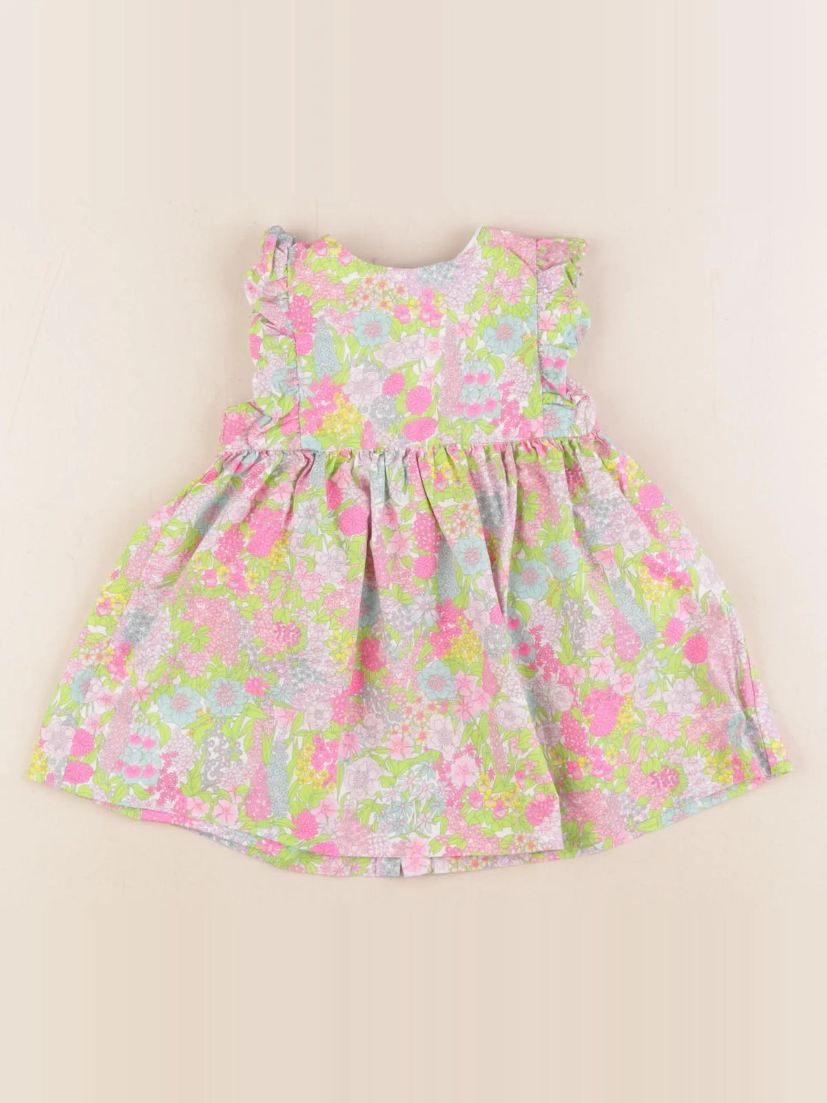 Jacadi - robe multicolore - 12 mois