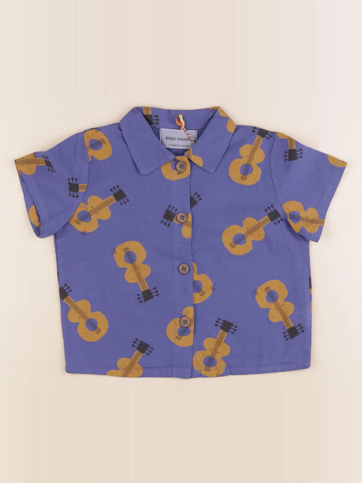 Bobo Choses - chemise bleu - 18 mois