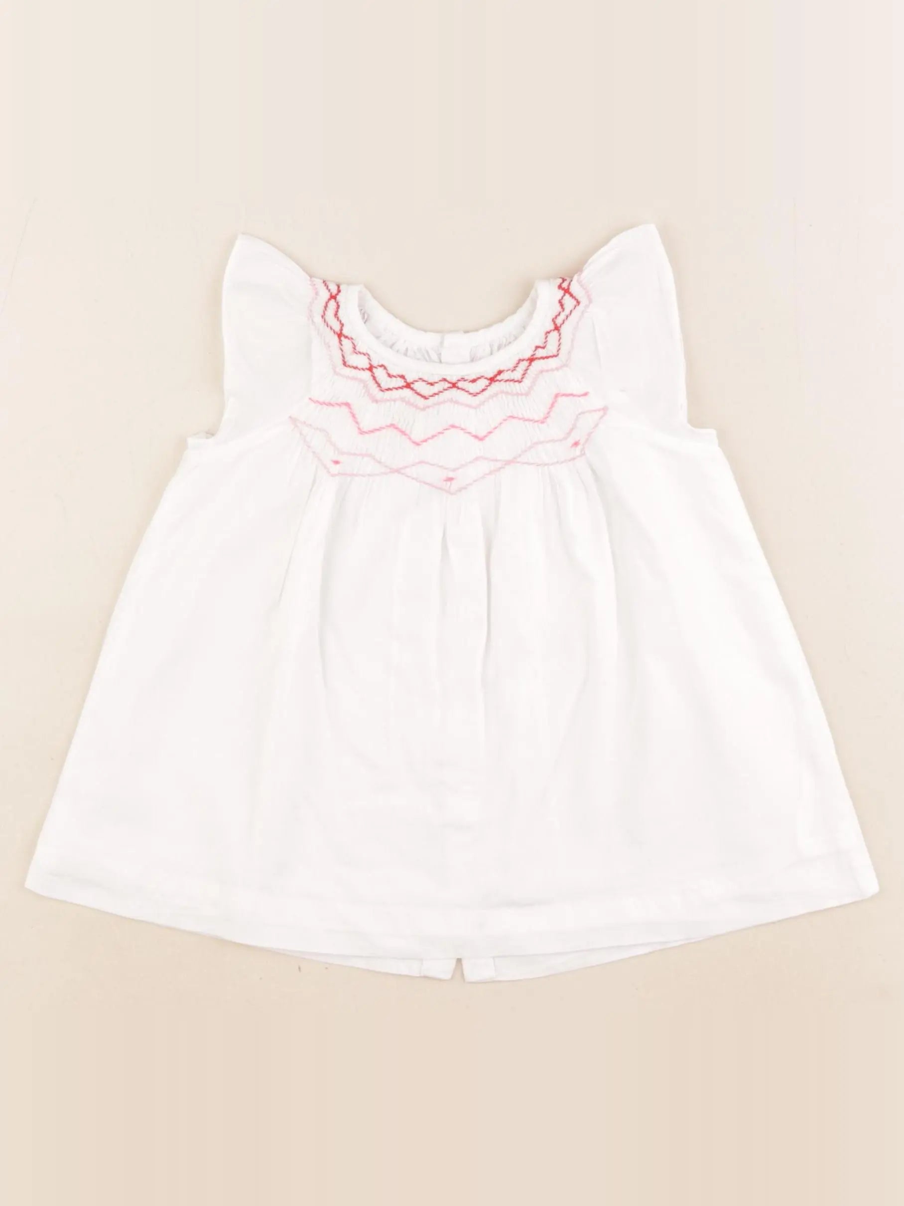 Jacadi - robe blanc - 6 mois