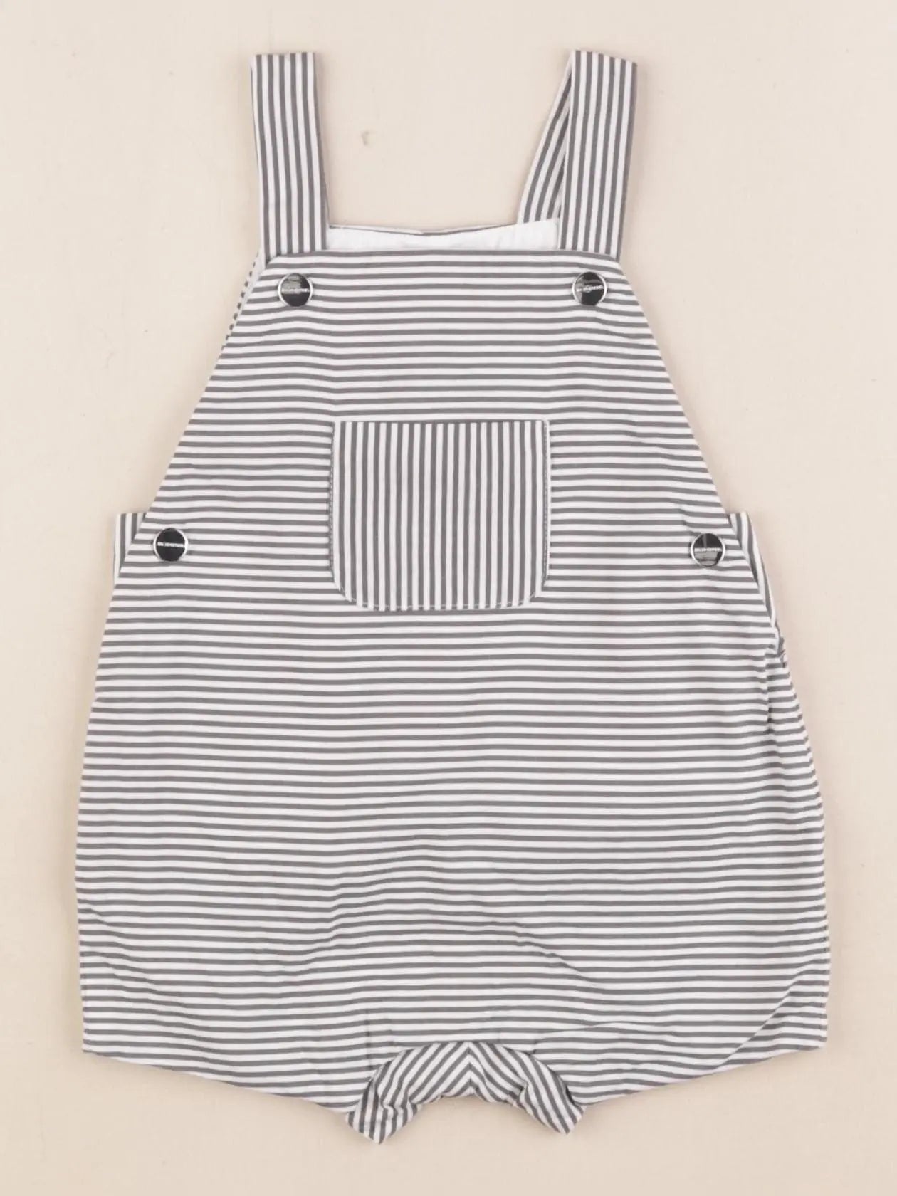 Jacadi - salopette gris - 6 mois