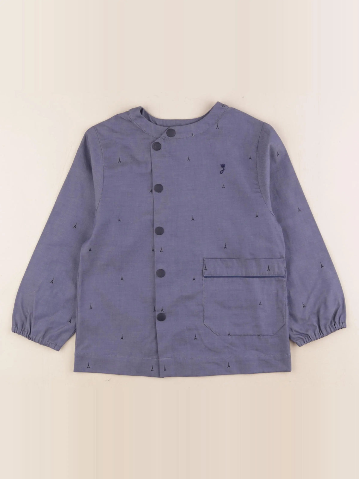 Jacadi - blouse bleu - 3/4 ans