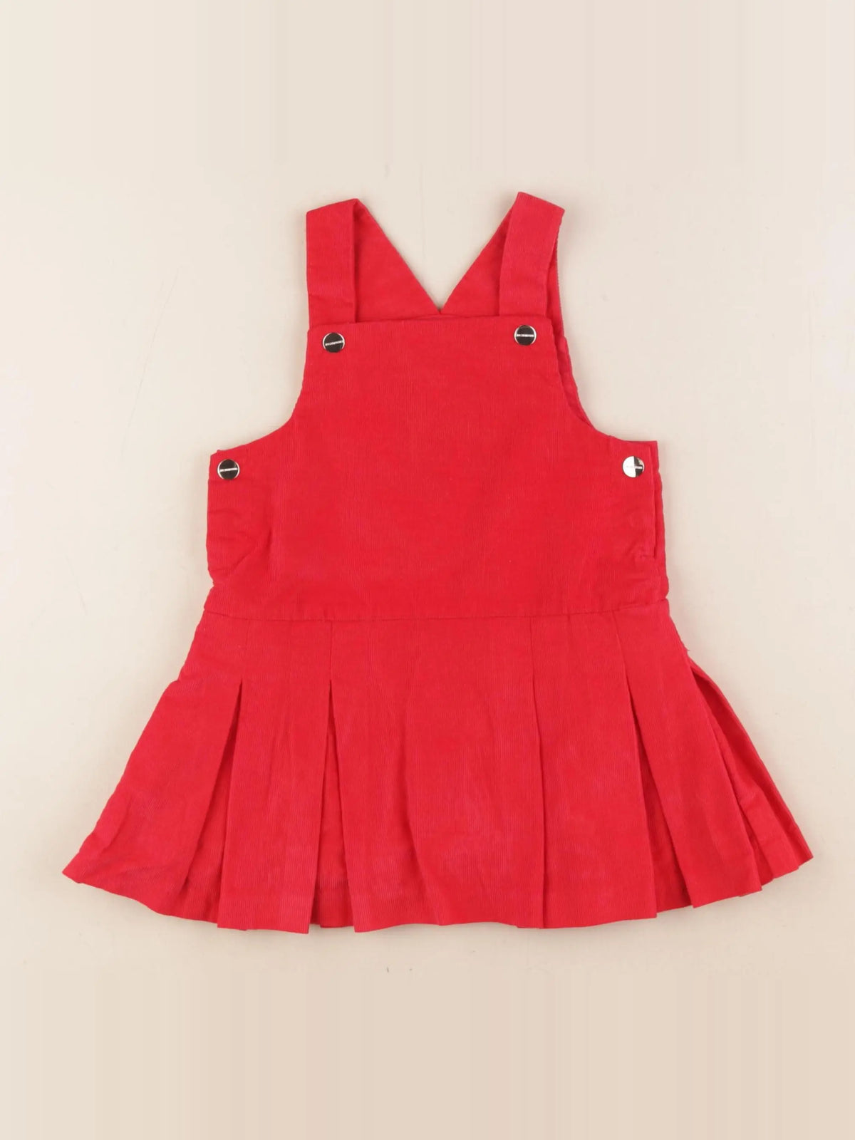 Jacadi - robe rouge - 24 mois