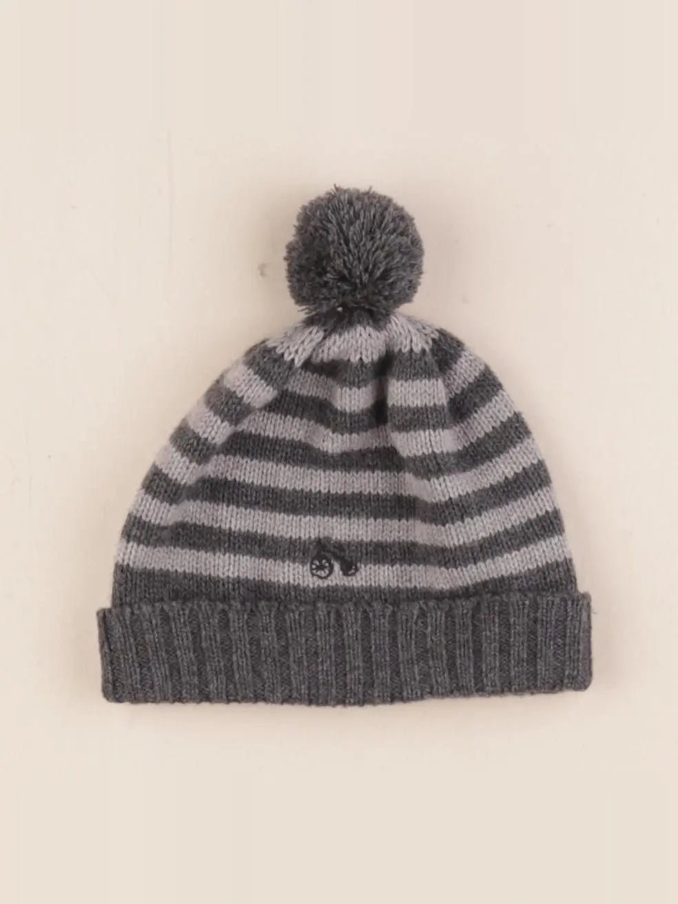 Jacadi - bonnet gris - 12 mois