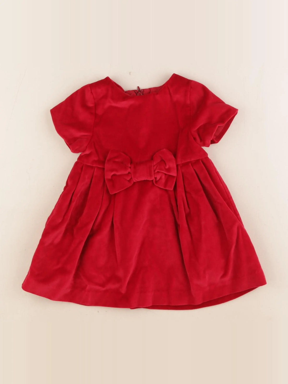 Jacadi - robe rouge - 12 mois
