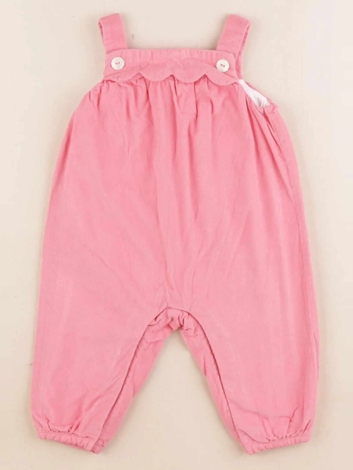 Jacadi - salopette rose - 6 mois