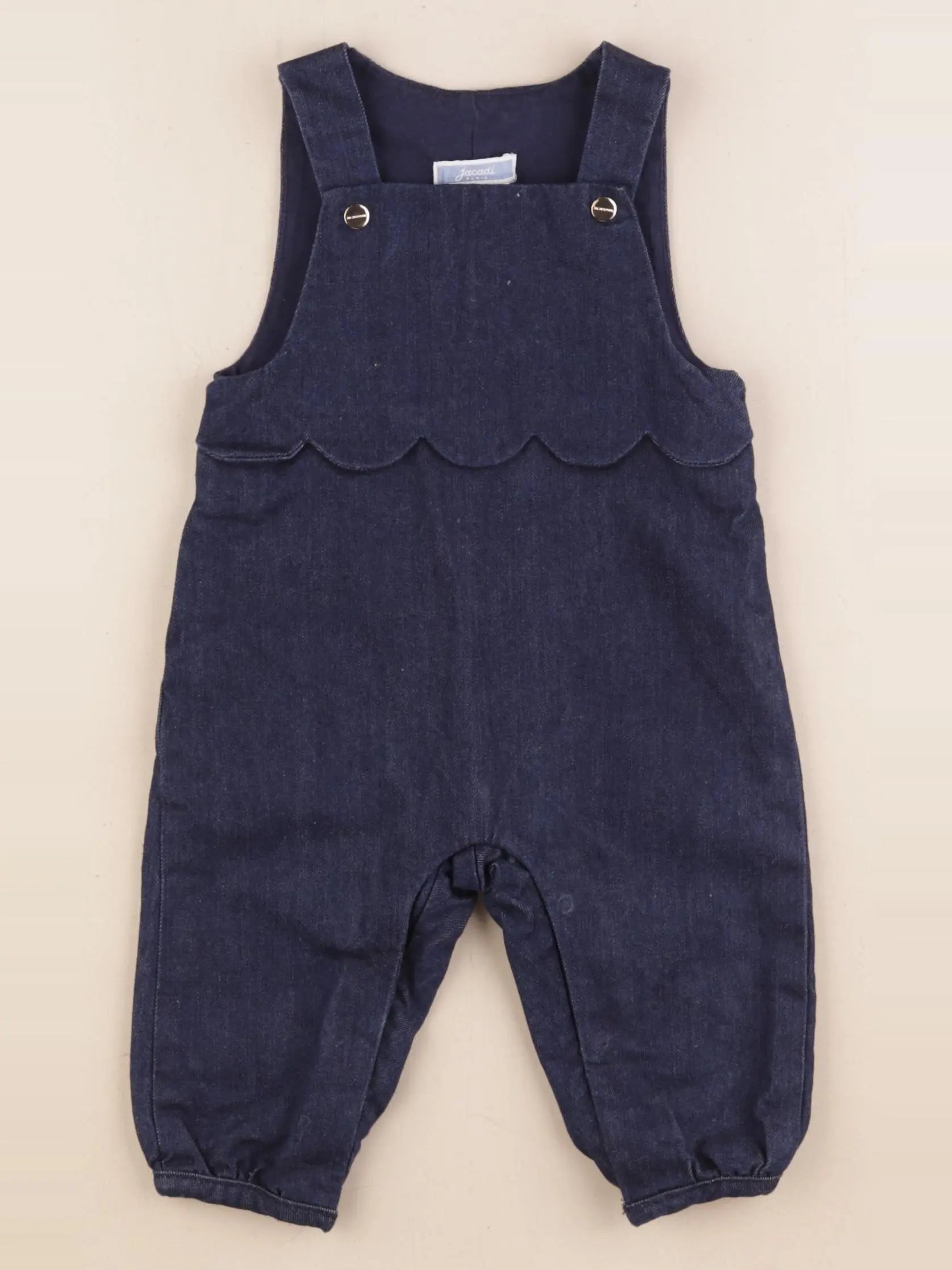 Jacadi - salopette bleu - 6 mois