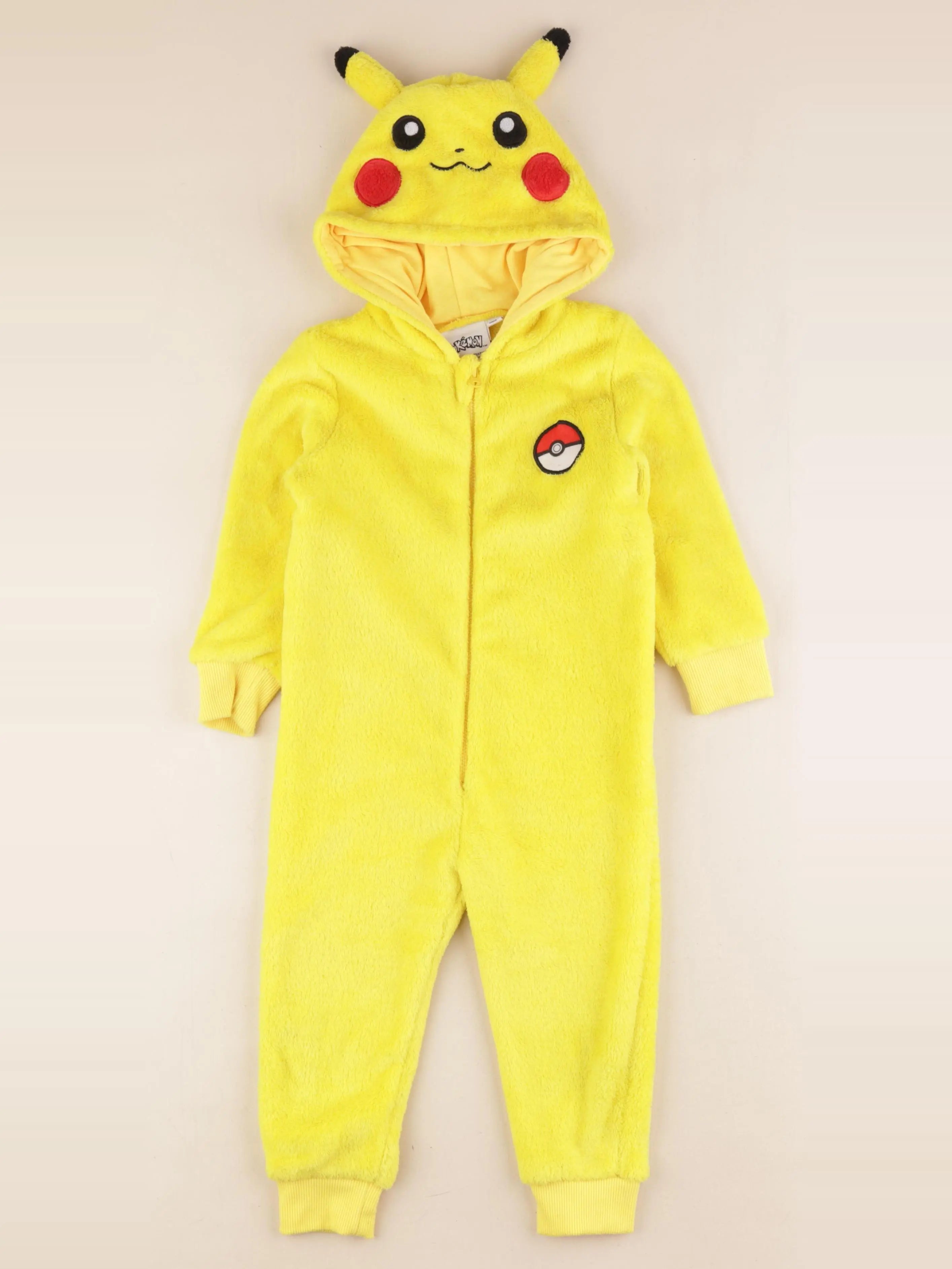 Vertbaudet - sur-pyjama jaune - 3 ans