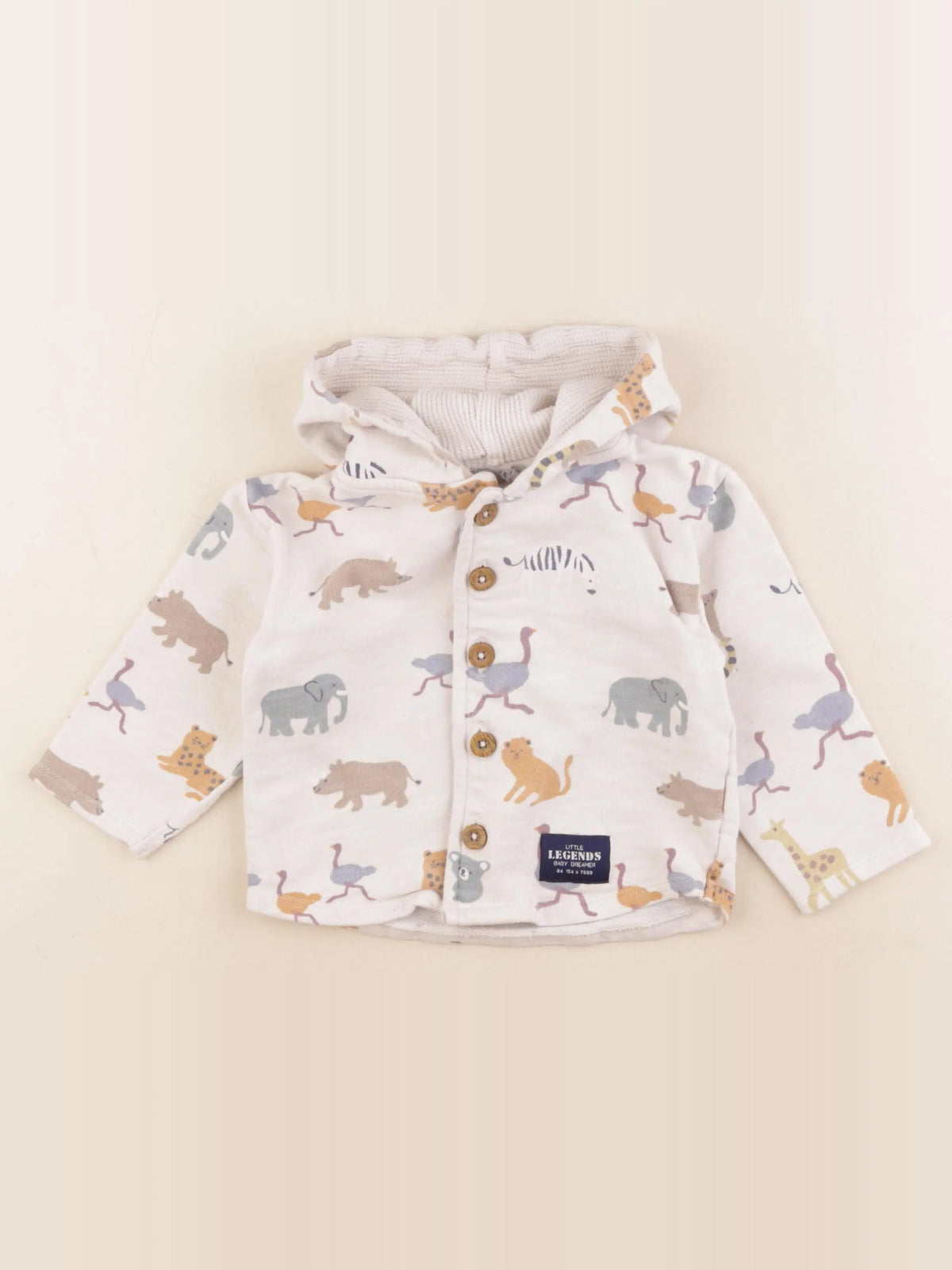 Boutchou - sweat marron - 24 mois
