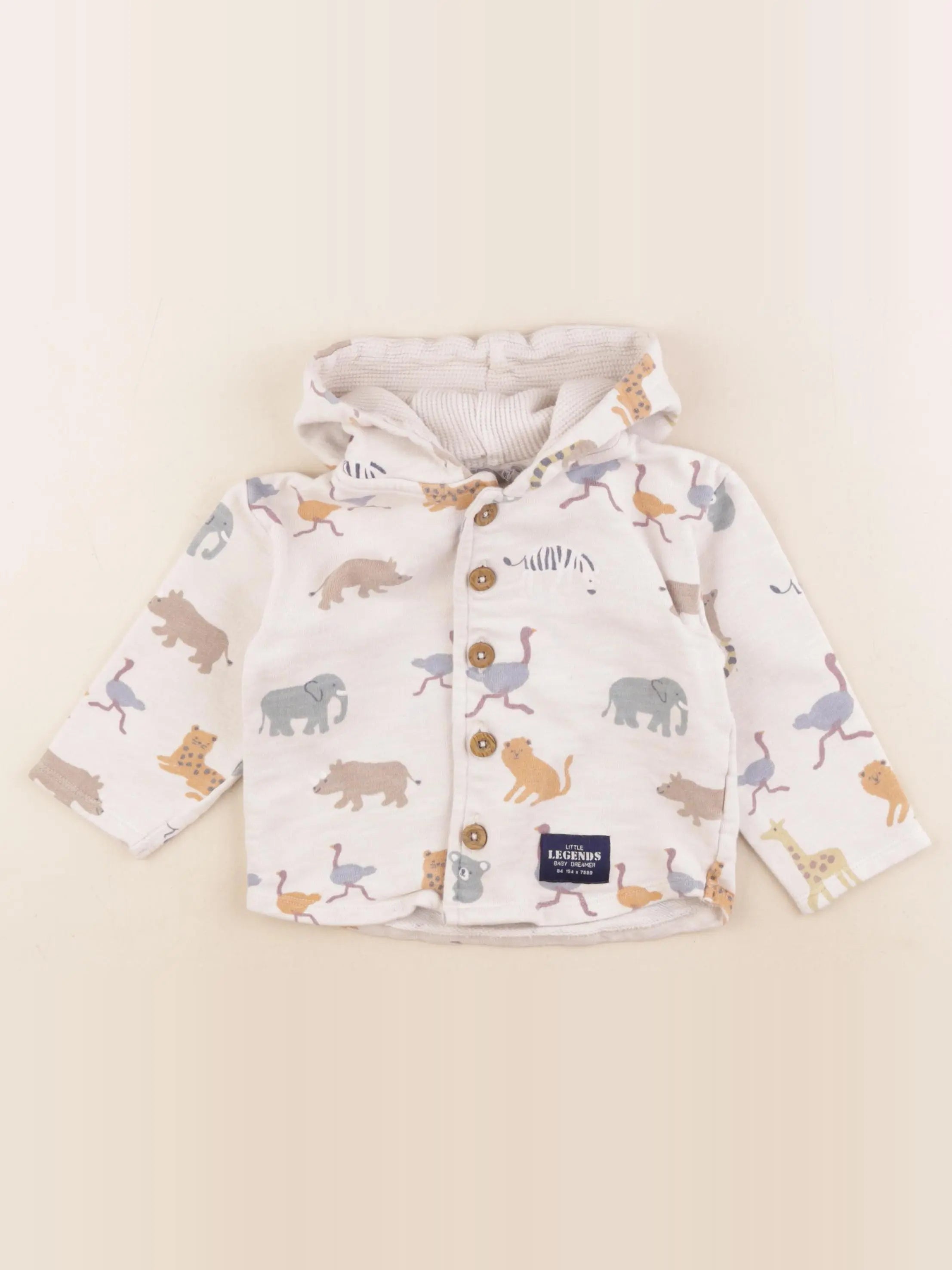 Boutchou - sweat marron - 24 mois