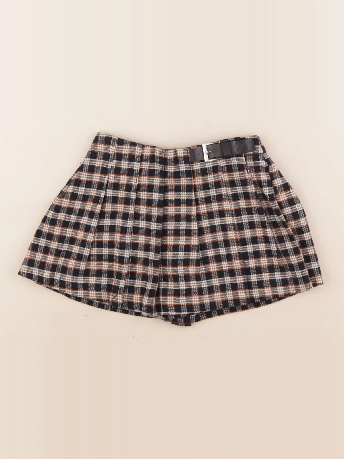 Zara - jupe short multicolore - 4 ans