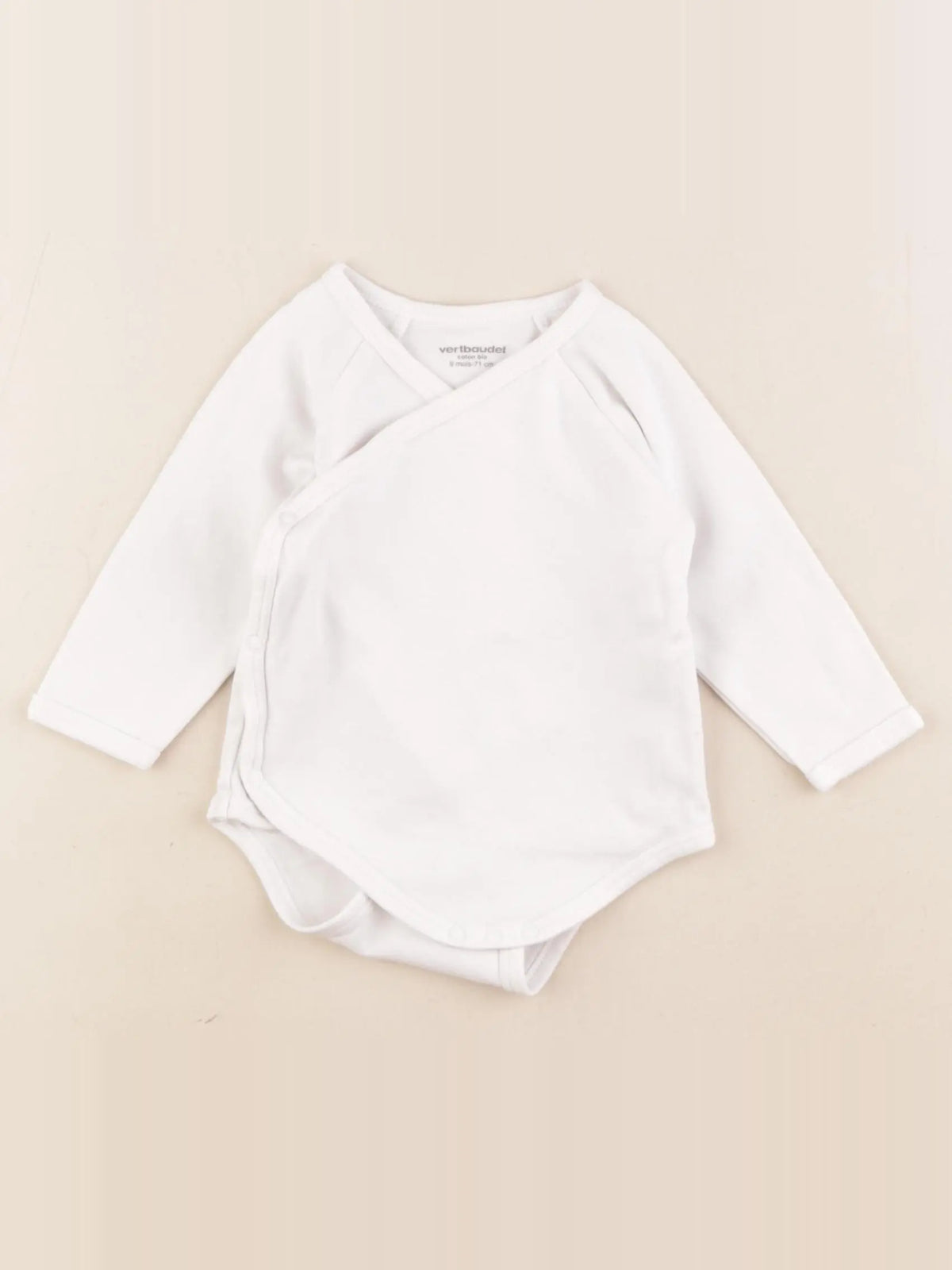 Vertbaudet - body blanc - 9 mois