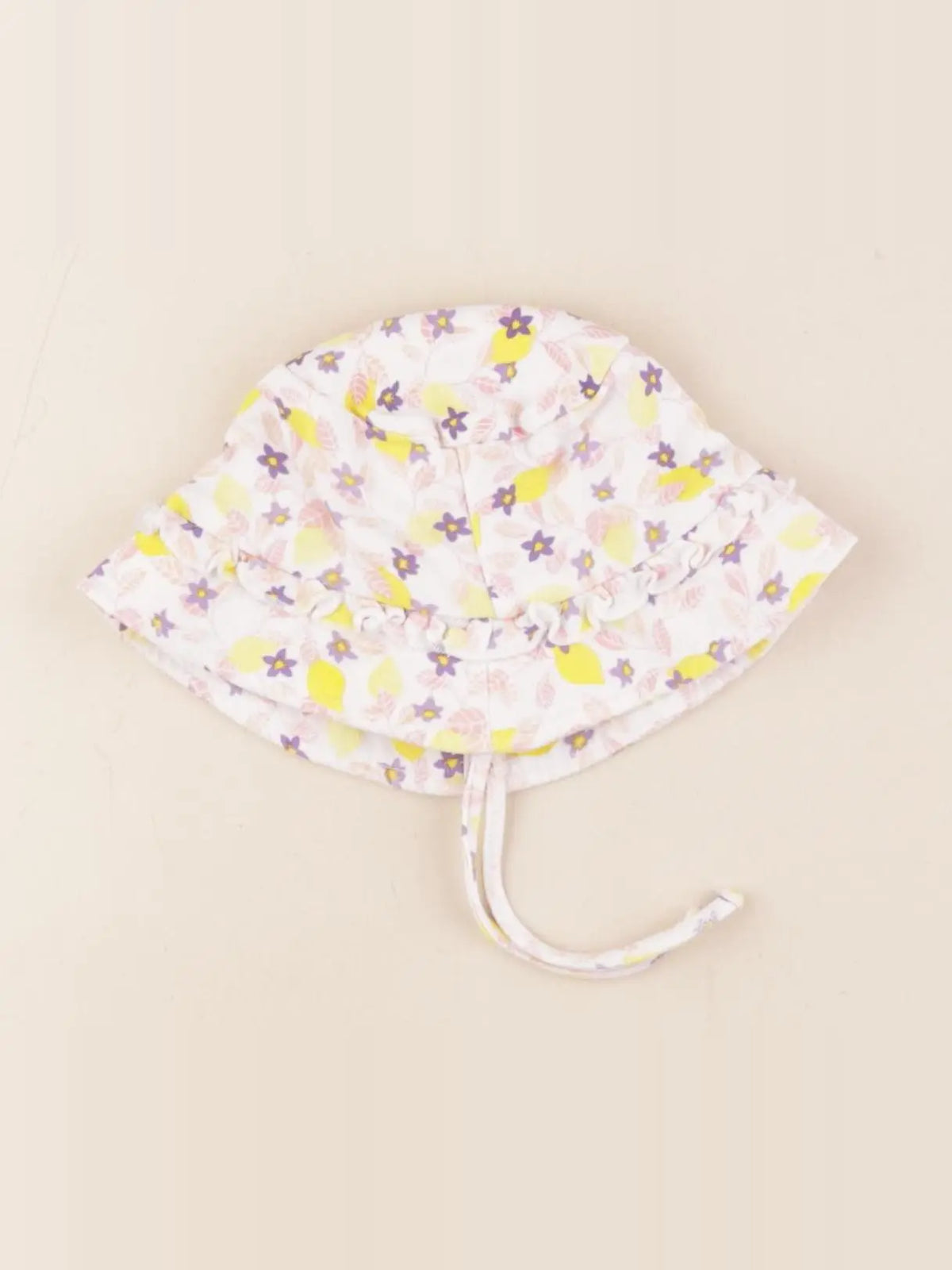 Carrément Beau - chapeau blanc - 6 mois