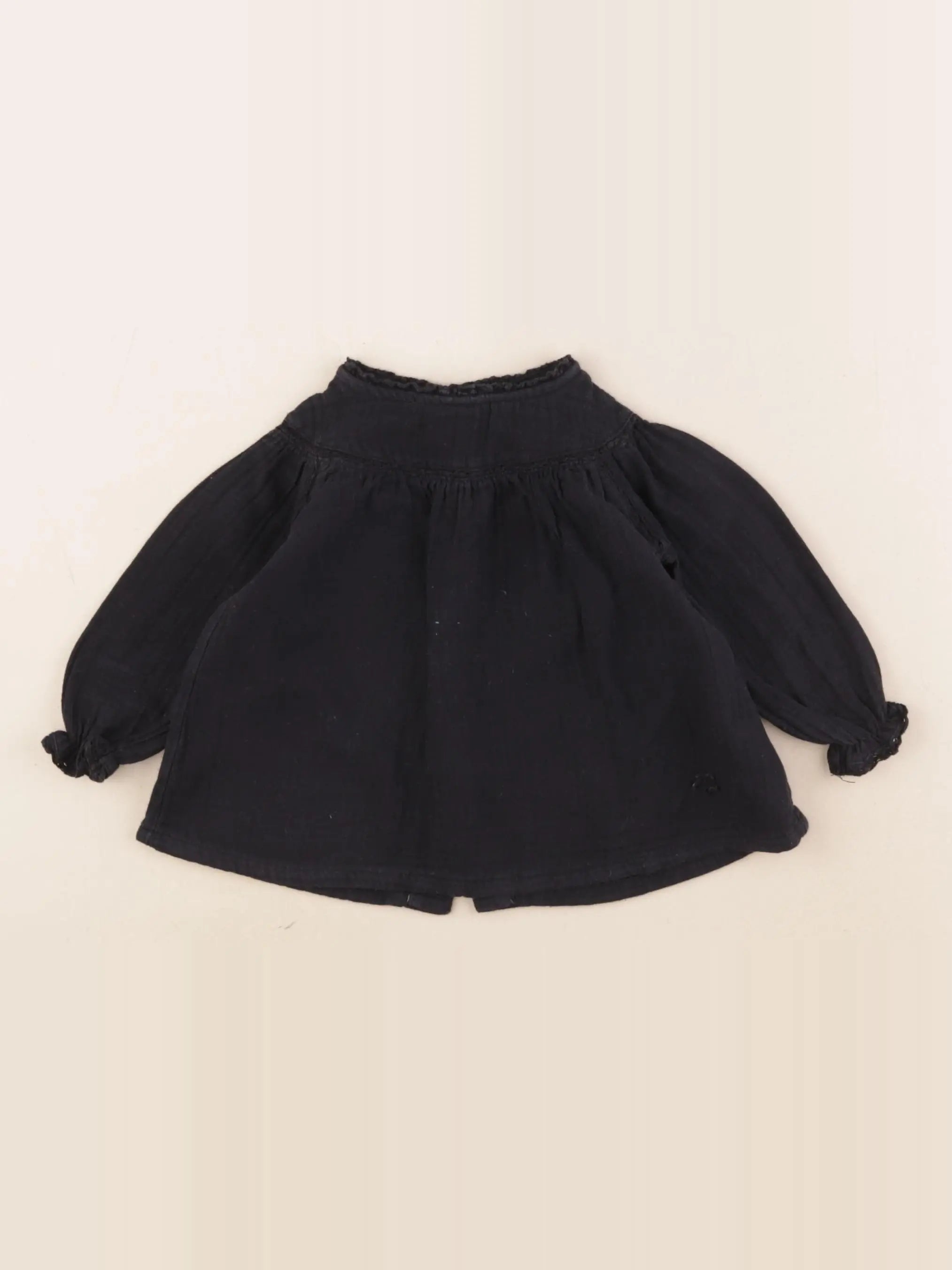 Tocoto vintage - robe noir - 6 mois
