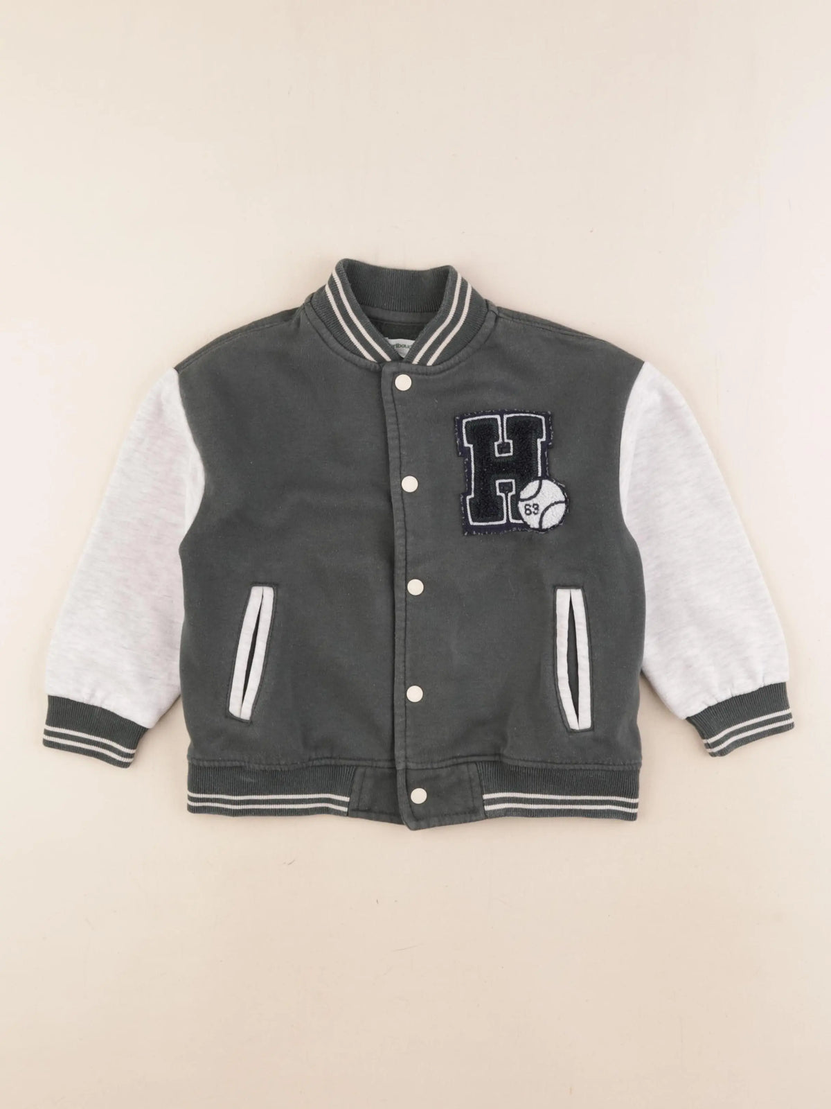 Vertbaudet - veste vert - 4 ans