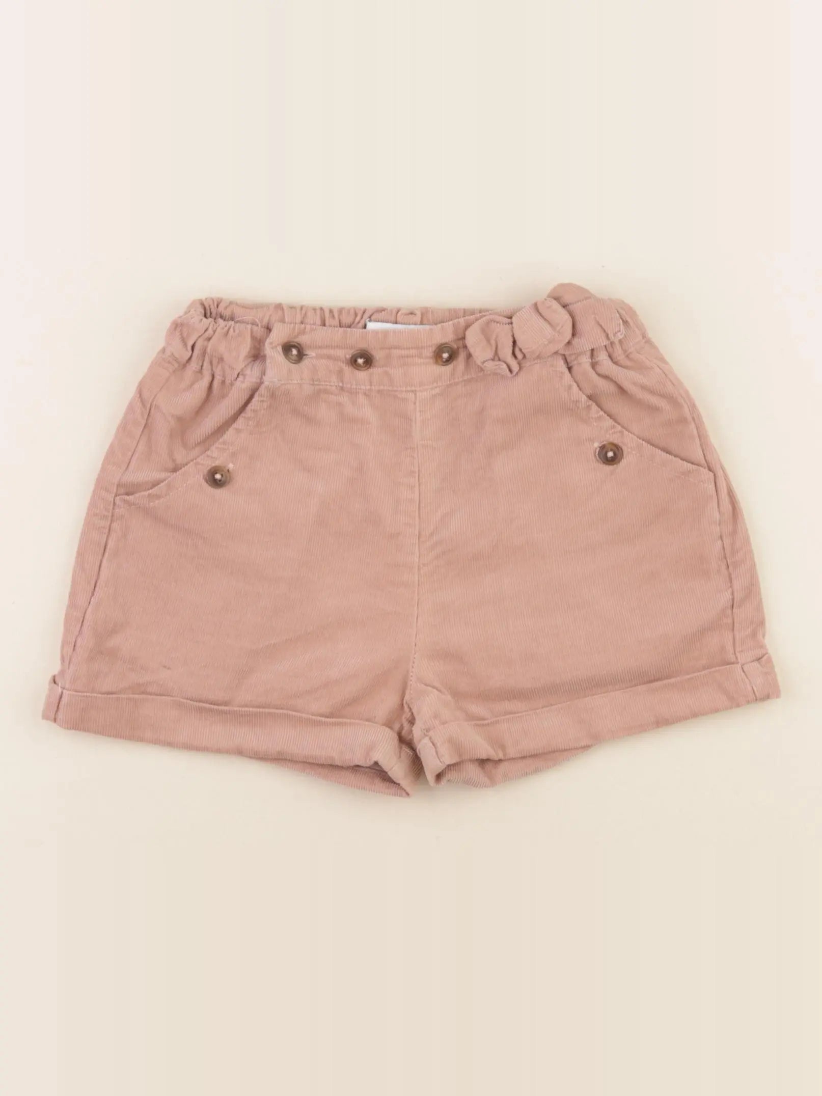 Vertbaudet - short rose - 2 ans