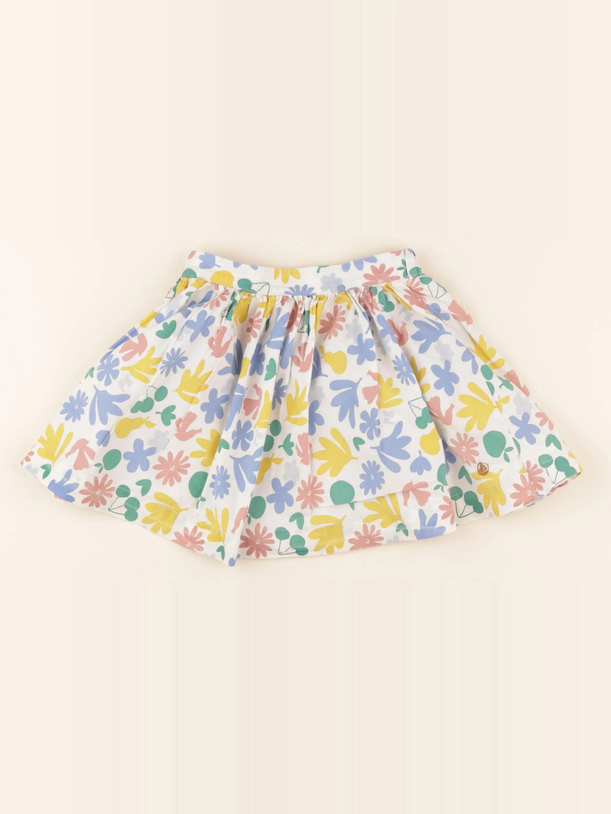 Petit Bateau - jupe multicolore - 4 ans