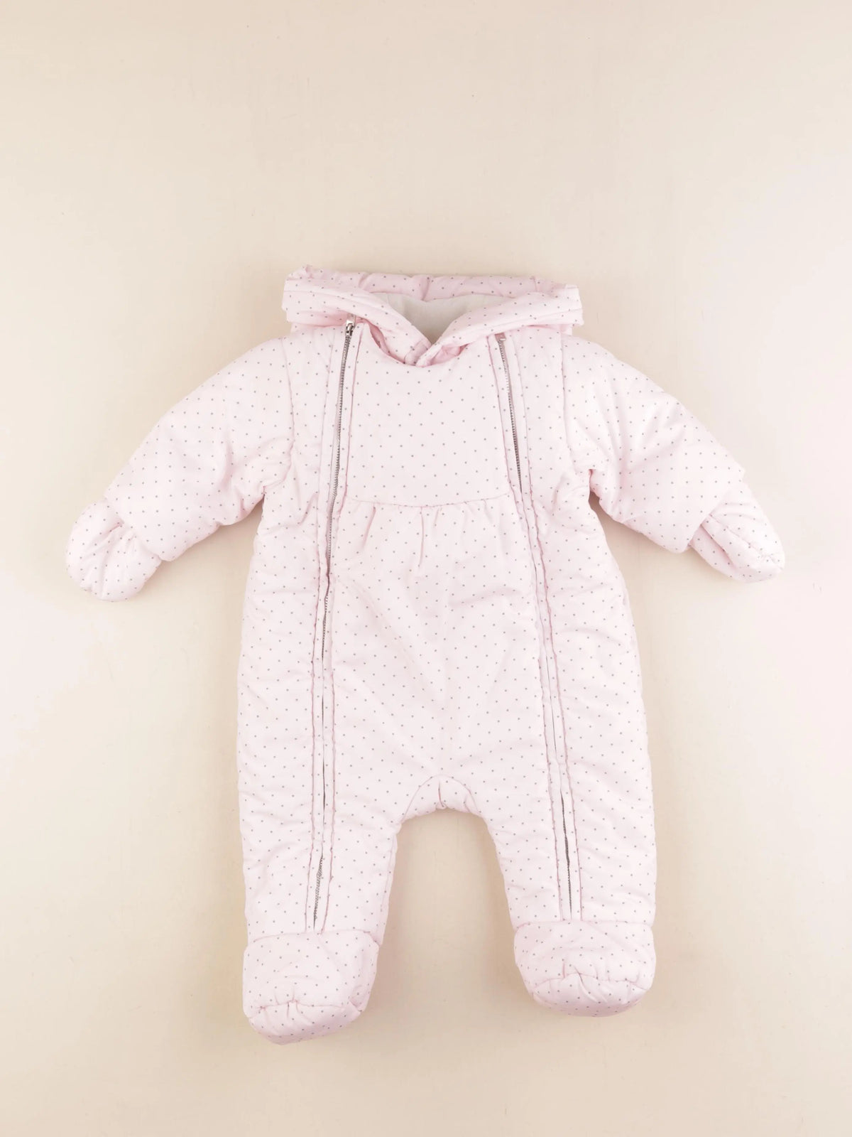 Jacadi - combi-pilote rose - 6 mois