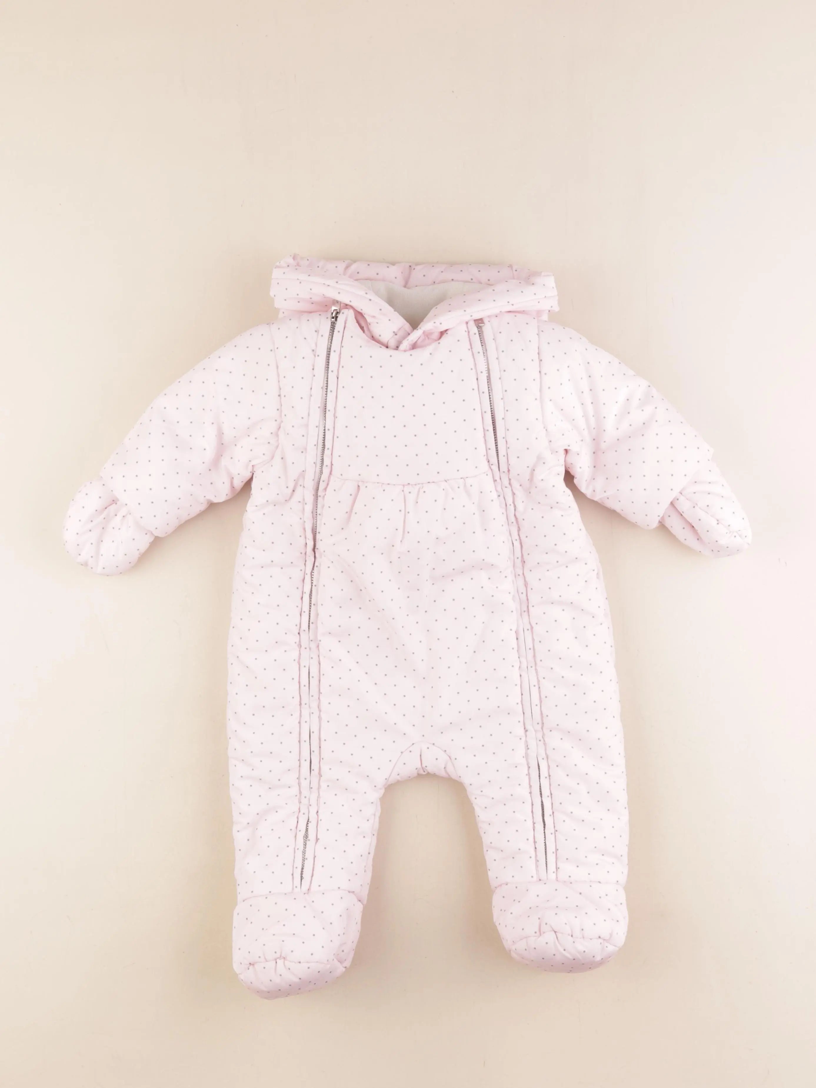 Jacadi - combi-pilote rose - 6 mois
