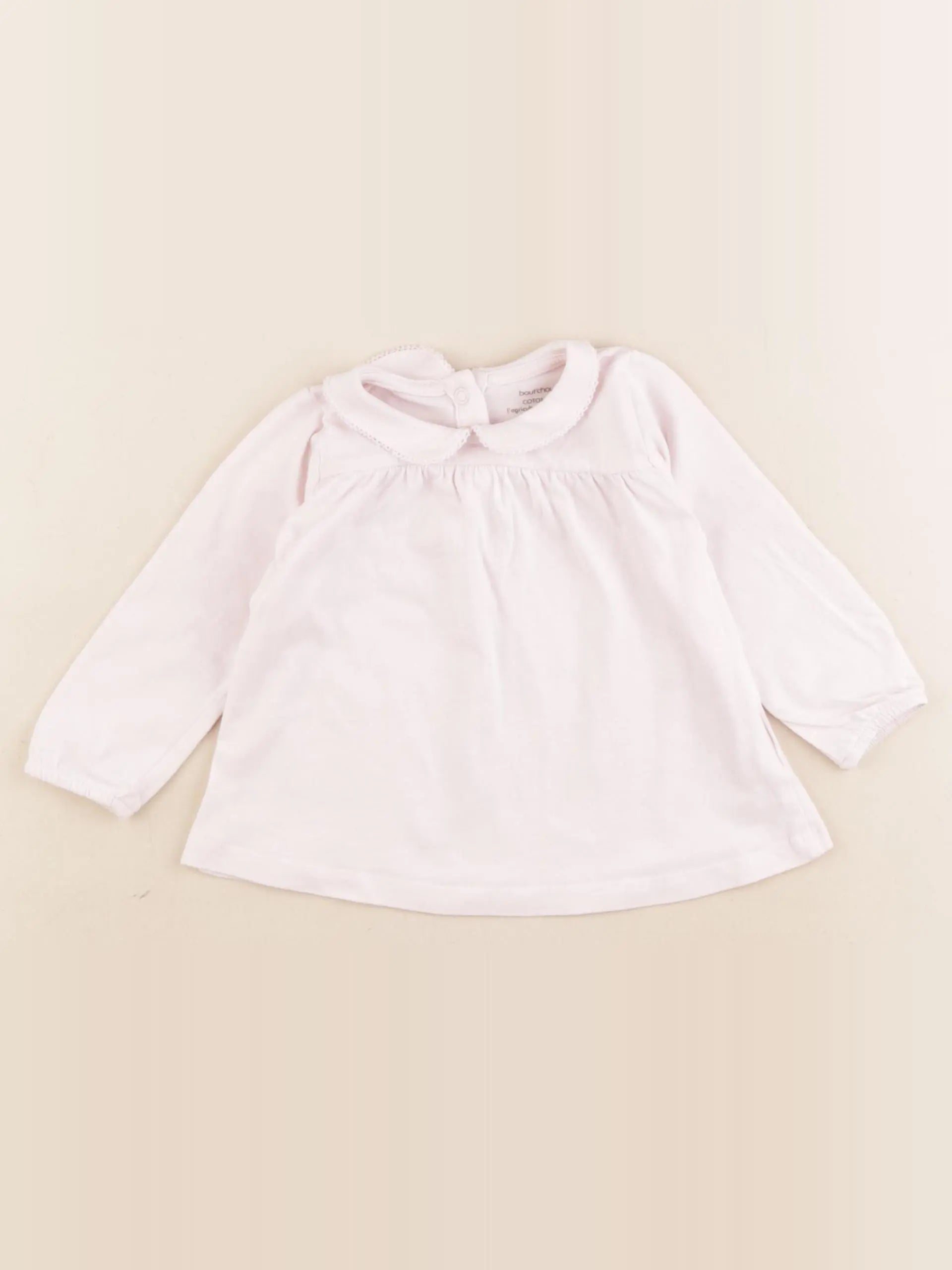 Boutchou - tee-shirt rose - 9 mois
