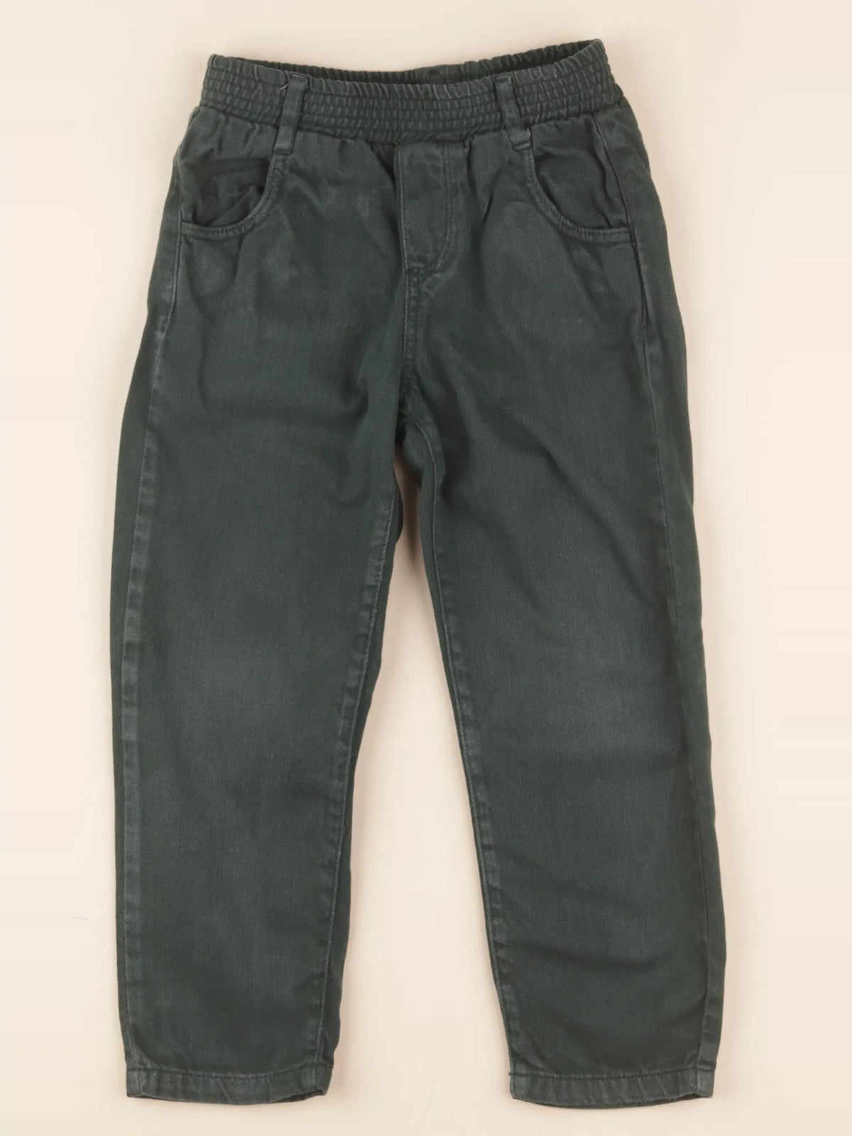 Monoprix - pantalon vert - 4 ans