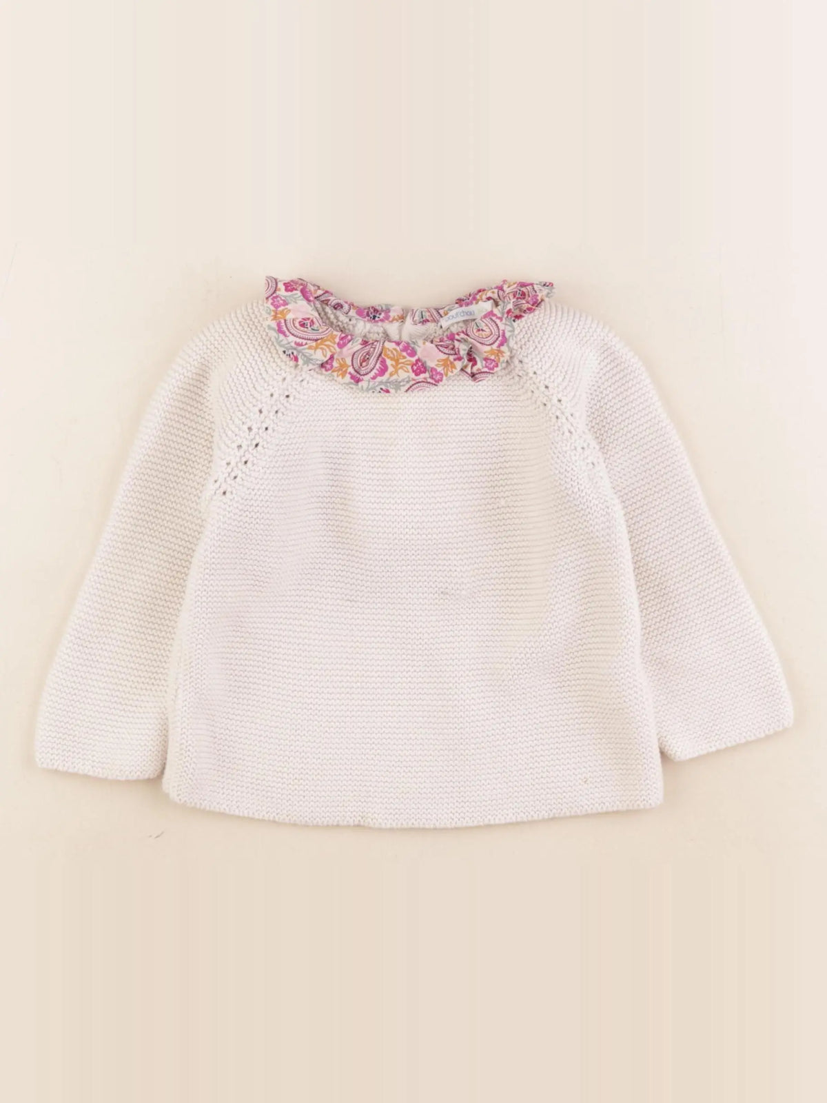 Boutchou - pull beige - 18 mois