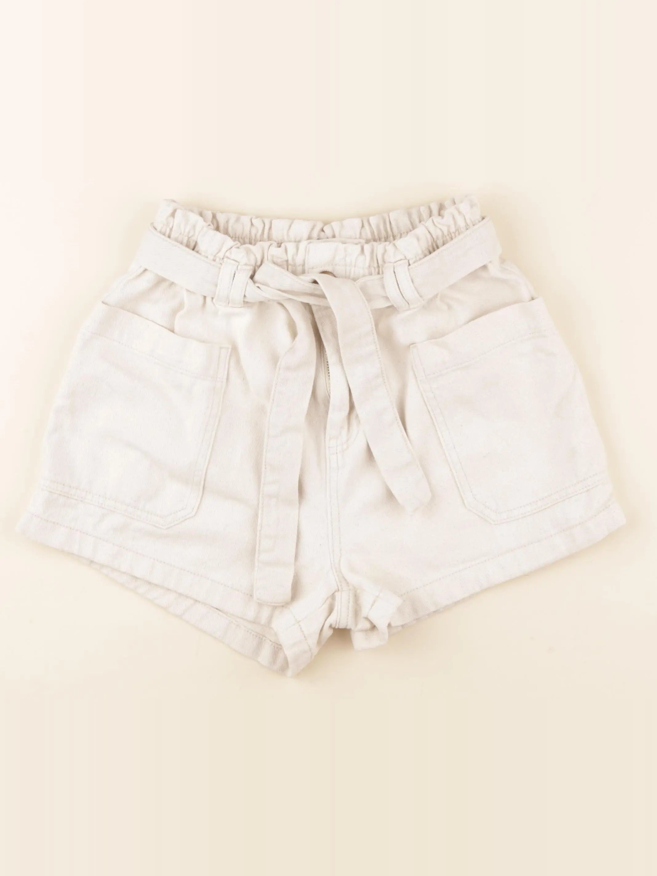 Monoprix - short beige - 14 ans